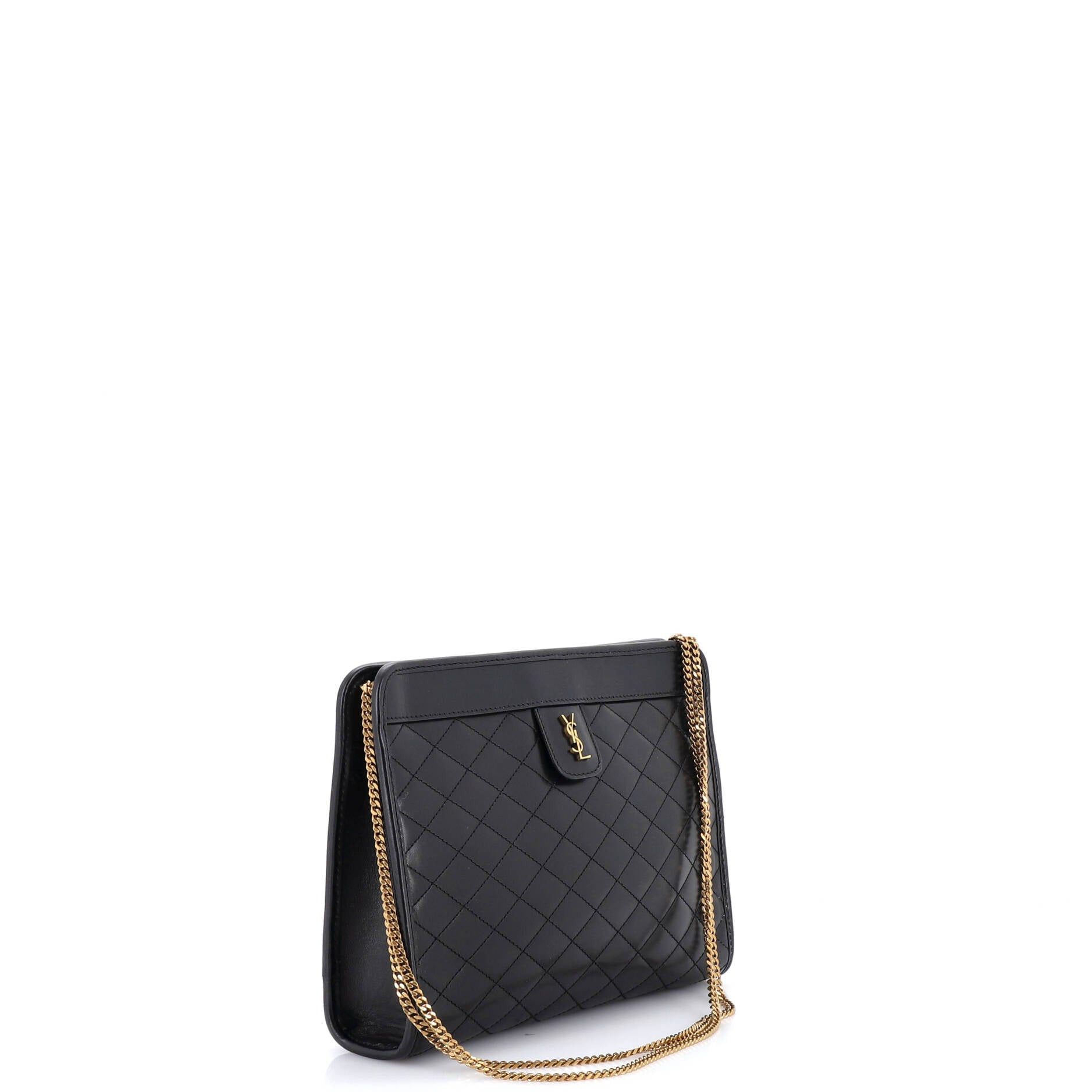 Saint Laurent Paris Victoire Chain Clutch Size ONE SIZE - 2 Thumbnail
