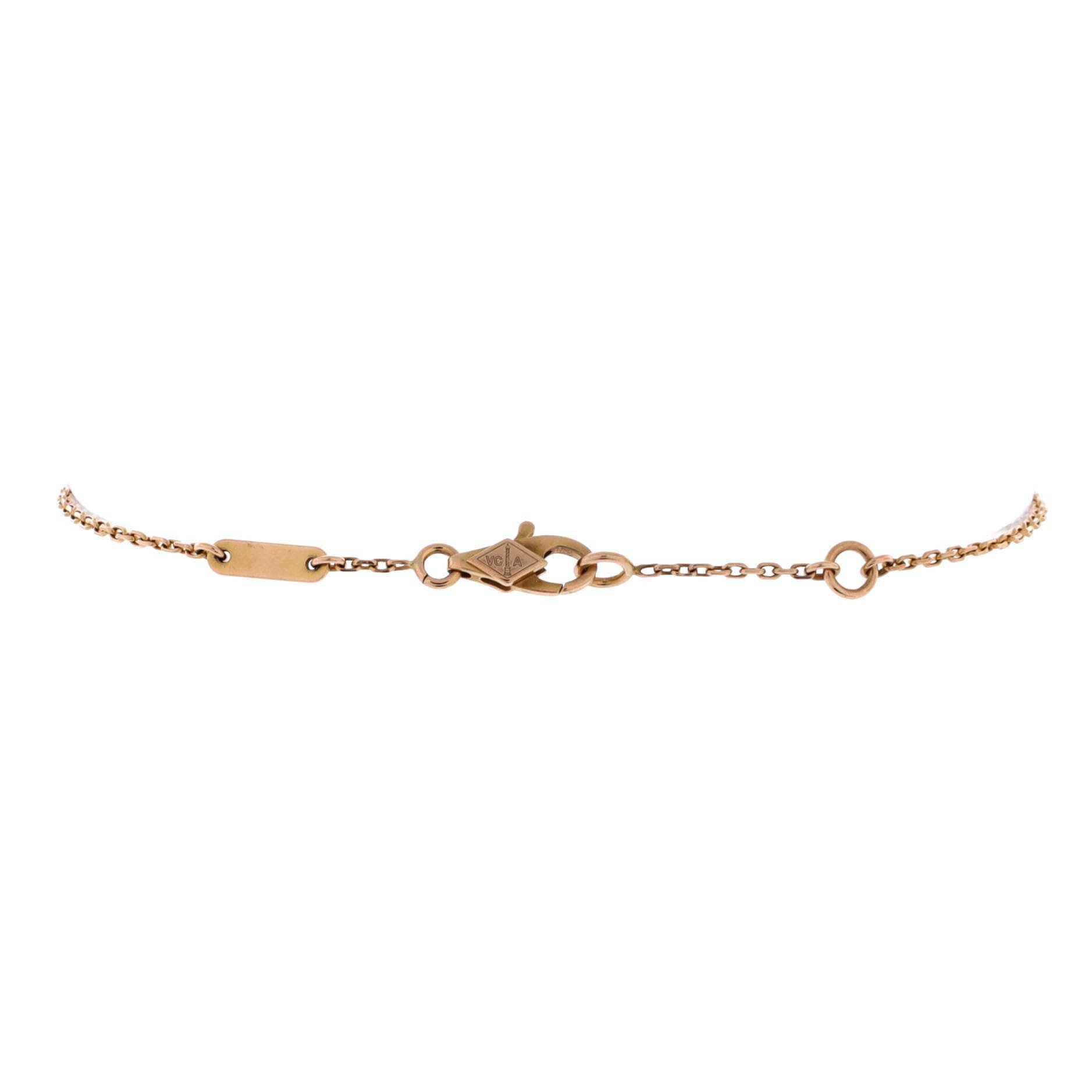 Van Cleef & Arpels Sweet Alhambra Heart Bracelet Size ONE SIZE - 3 Thumbnail