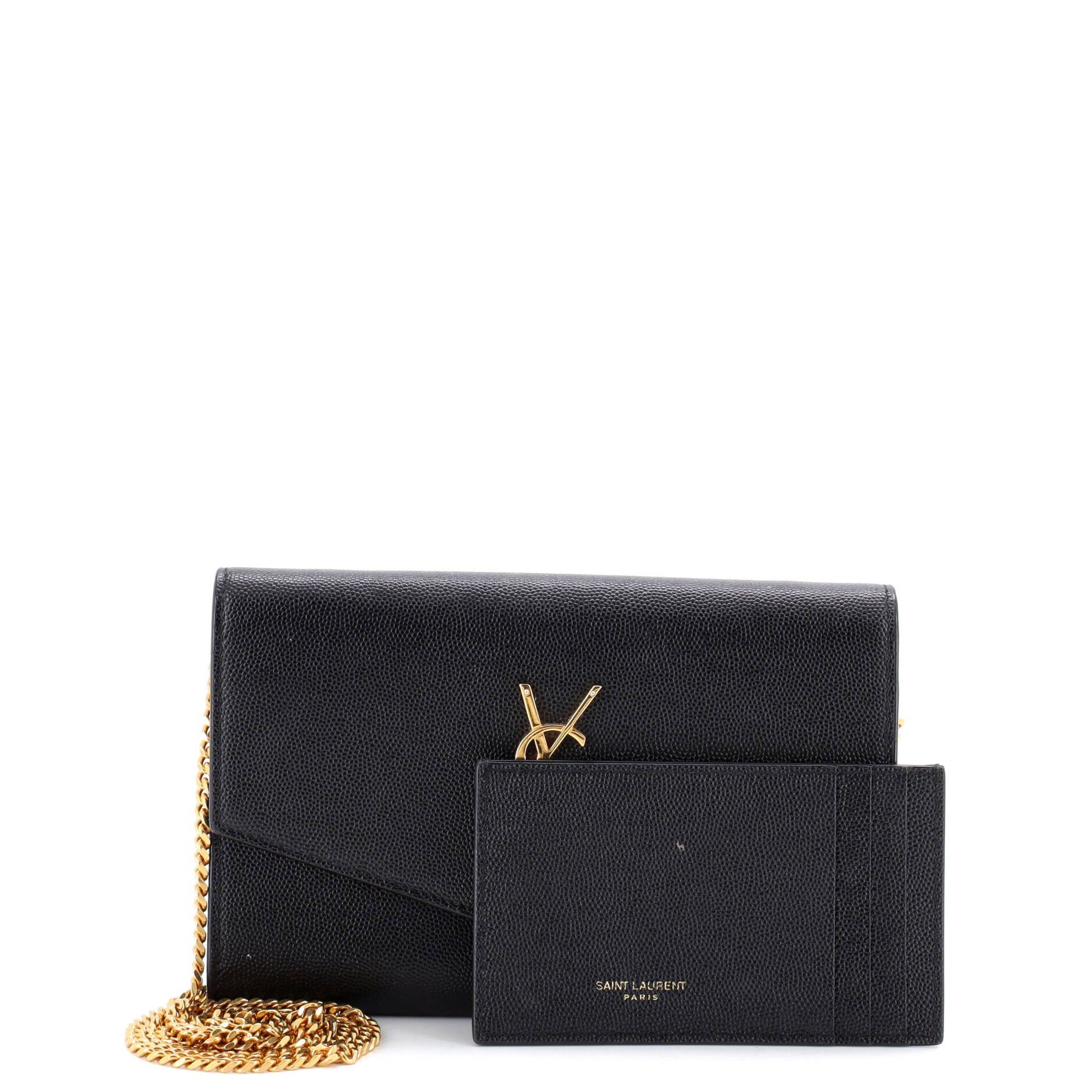 Saint Laurent Paris Uptown Chain Wallet Size ONE SIZE - 2 Thumbnail