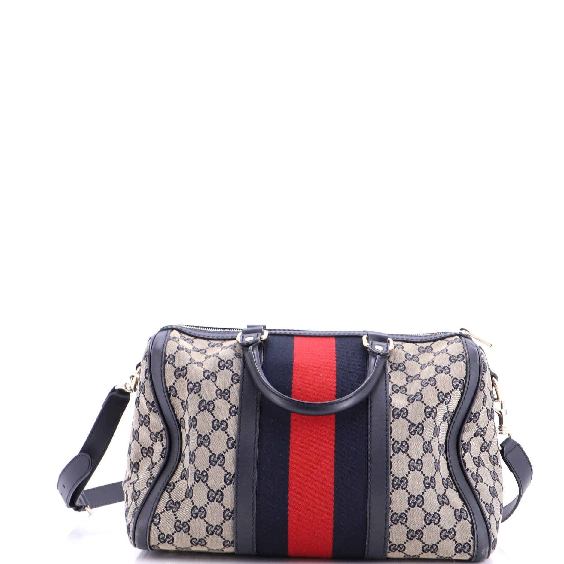 Gucci Vintage Web Boston Bag Size ONE SIZE - 3 Thumbnail
