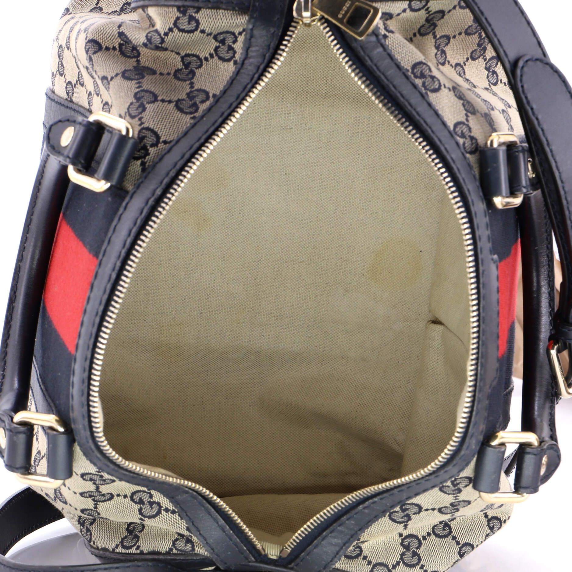 Gucci Vintage Web Boston Bag Size ONE SIZE - 5 Thumbnail