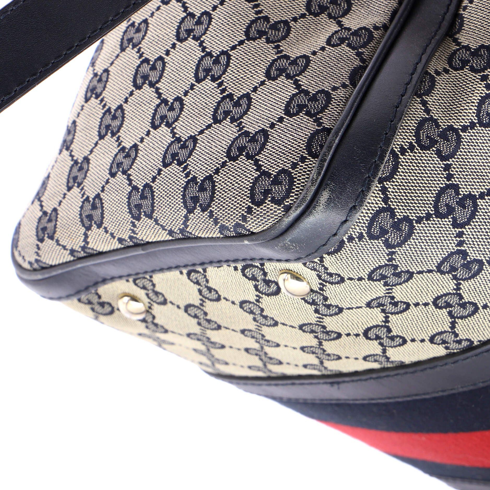 Gucci Vintage Web Boston Bag Size ONE SIZE - 6 Thumbnail