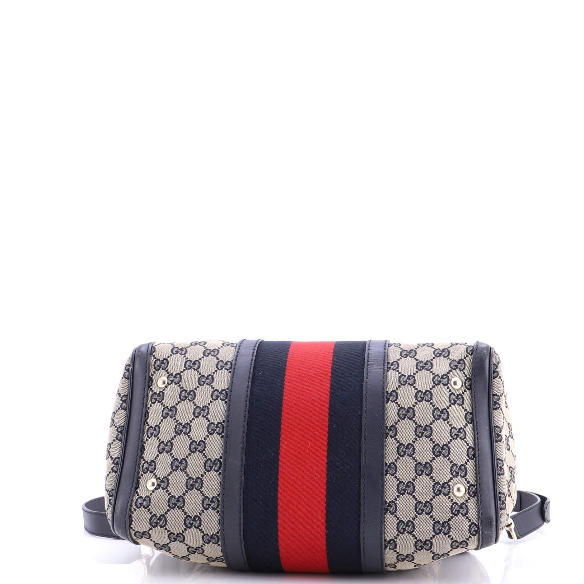 Gucci Vintage Web Boston Bag Size ONE SIZE - 4 Thumbnail