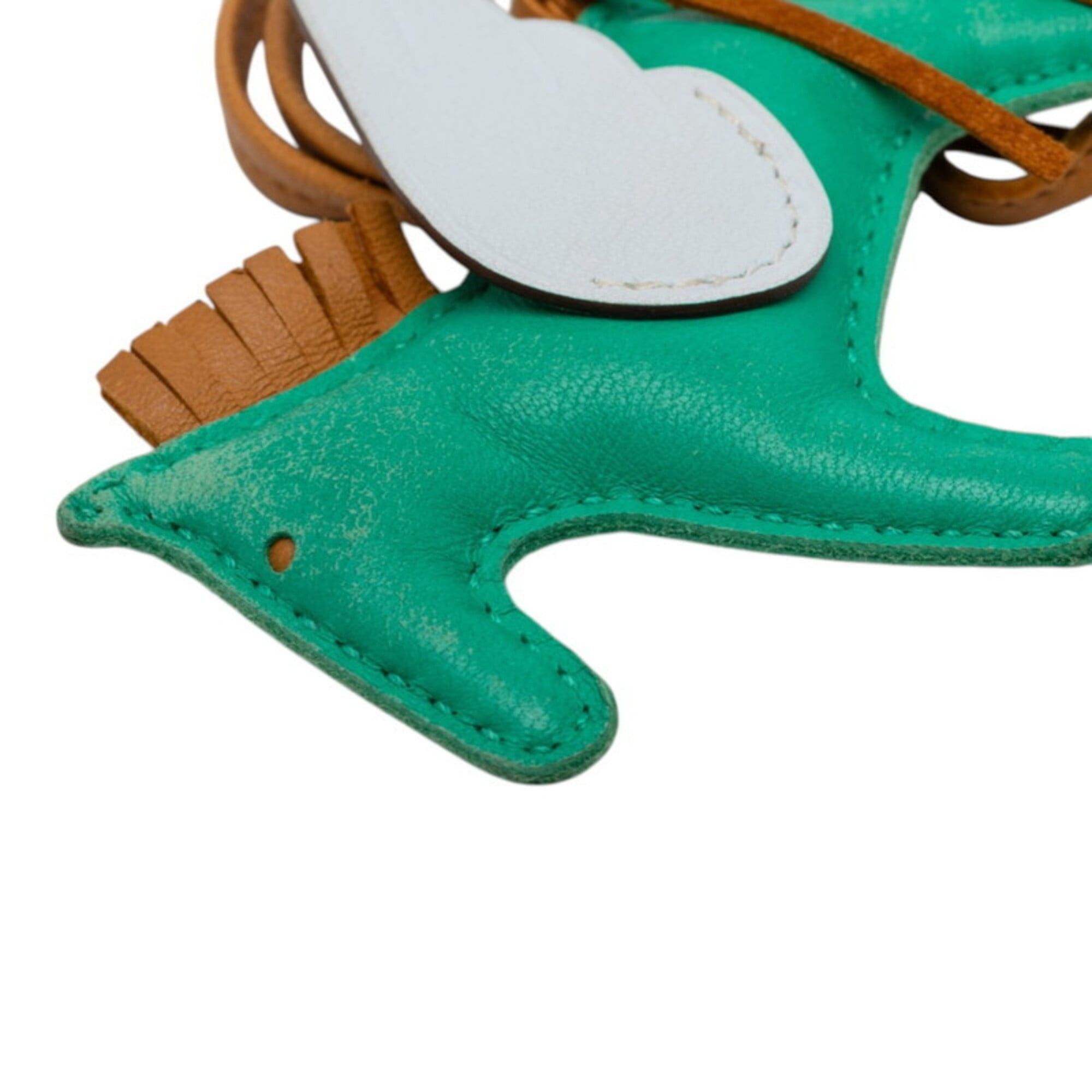 Hermes Hermes Rodeo Pegasus PM Accessory Bag Charm Keychain Mint Sesame Blue Brume Agneau Milo Women's HERMES Size ONE SIZE - 3 Thumbnail