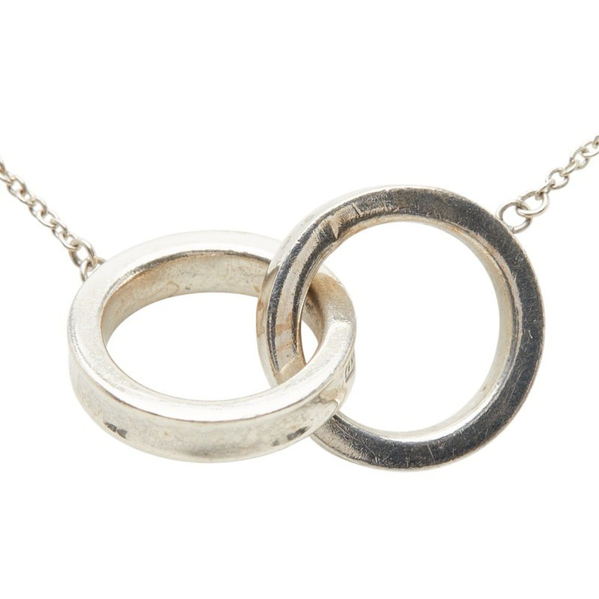 Tiffany & Co. Tiffany & Co. 1837 Interlocking Circle Necklace, SV925 Silver, Women's. Size ONE SIZE - 2 Thumbnail