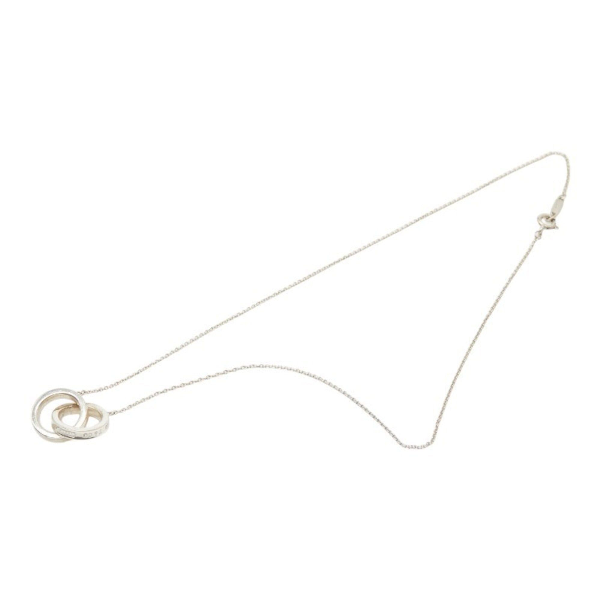 Tiffany & Co. Tiffany & Co. 1837 Interlocking Circle Necklace, SV925 Silver, Women's. Size ONE SIZE - 4 Thumbnail