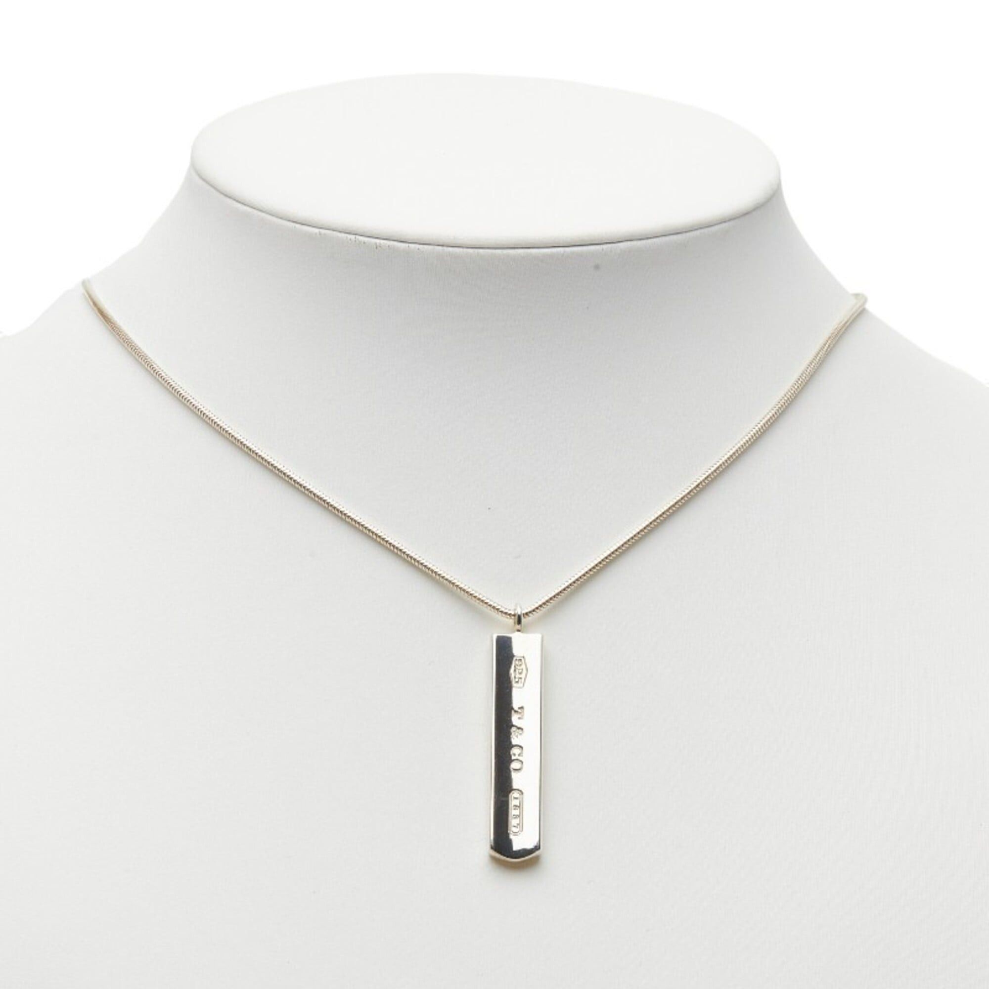 Tiffany & Co. Tiffany & Co. 1837 Bar Necklace, SV925 Silver, Women's. Size ONE SIZE - 8 Thumbnail