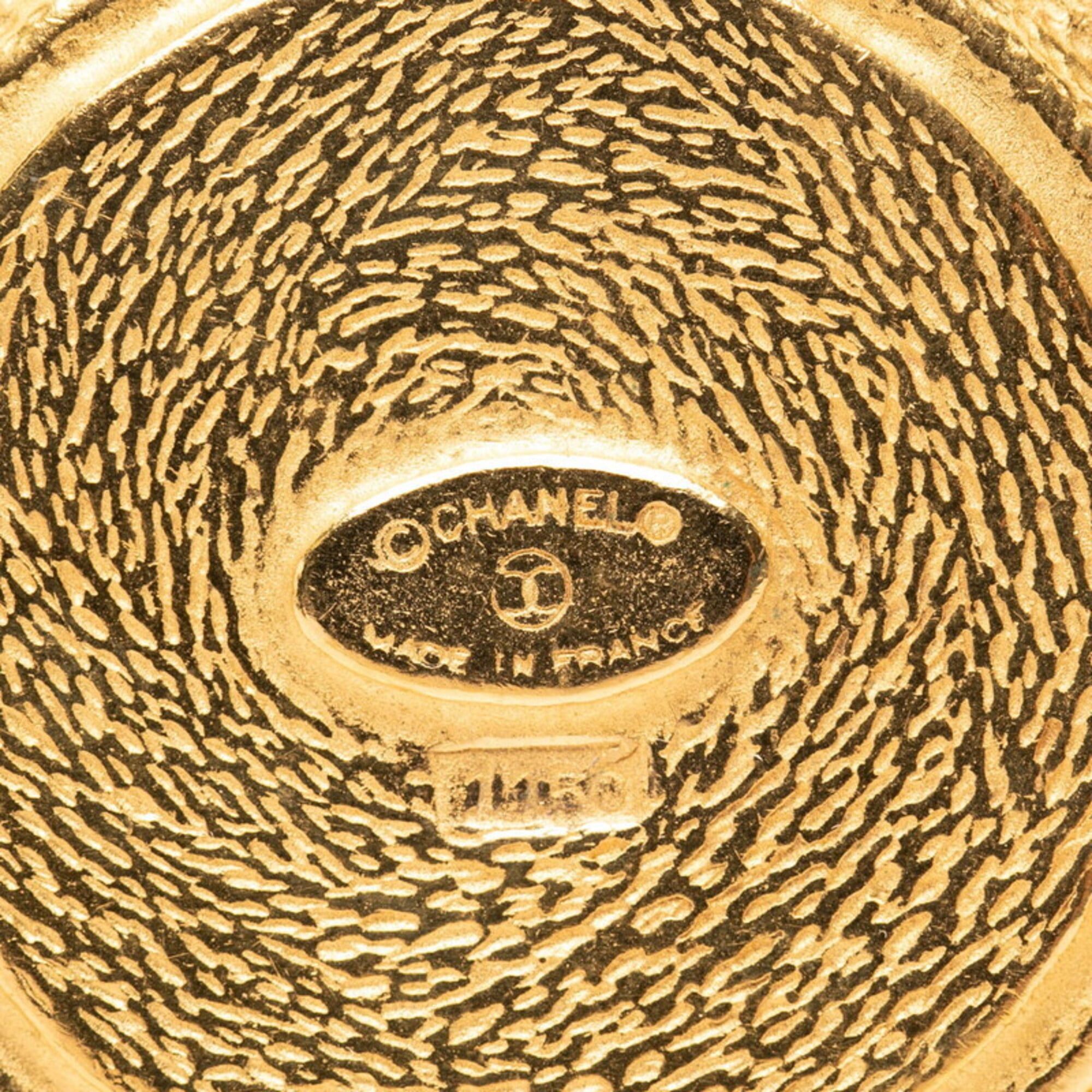 Chanel Chanel Coco Mark 31 RUE CAMBON PARIS Brooch Gold Plated Women's CHANEL Size ONE SIZE - 3 Thumbnail