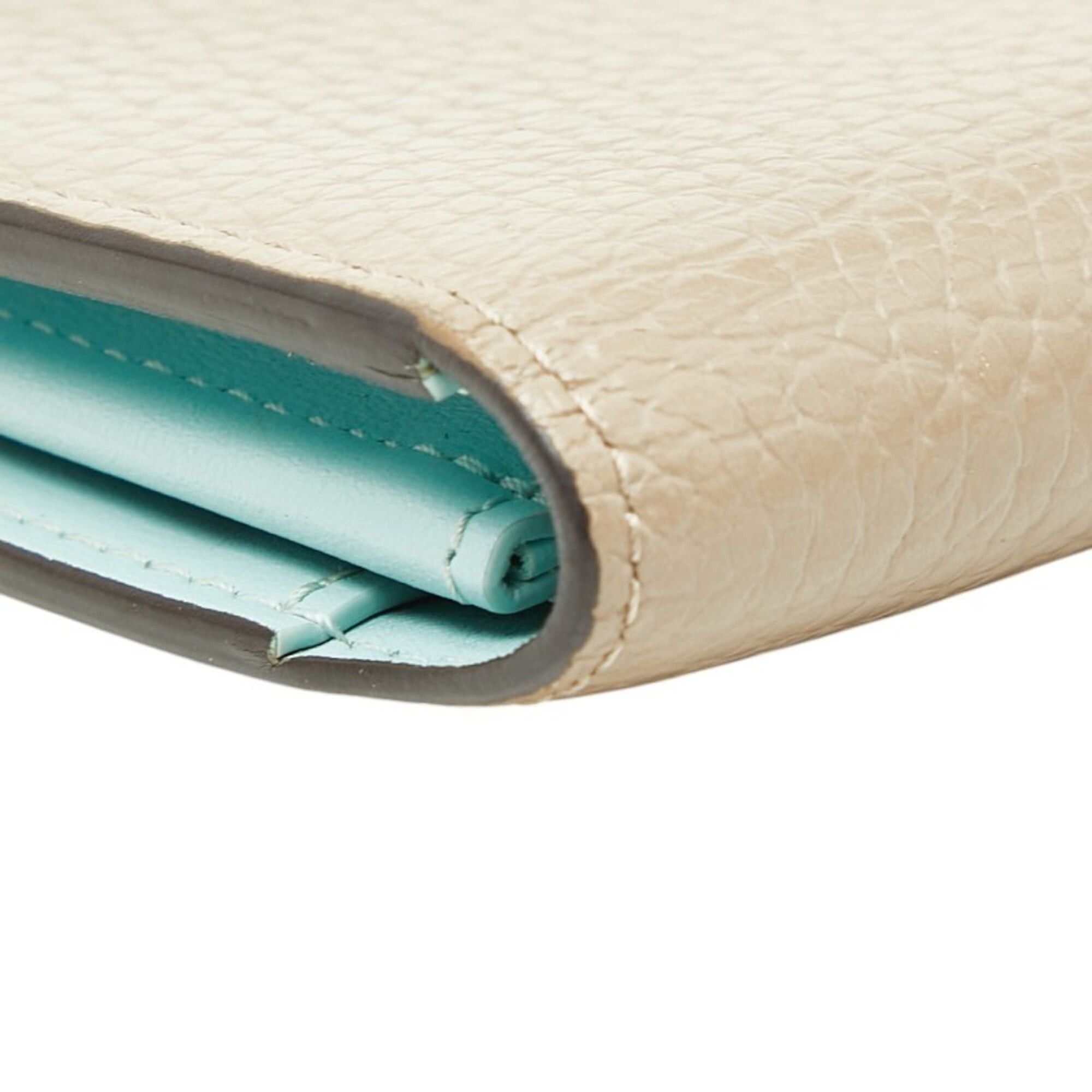 Louis Vuitton Louis Vuitton Vertical Long Wallet, M81367, Beige Taurillon Leather, Women's. Size ONE SIZE - 5 Thumbnail