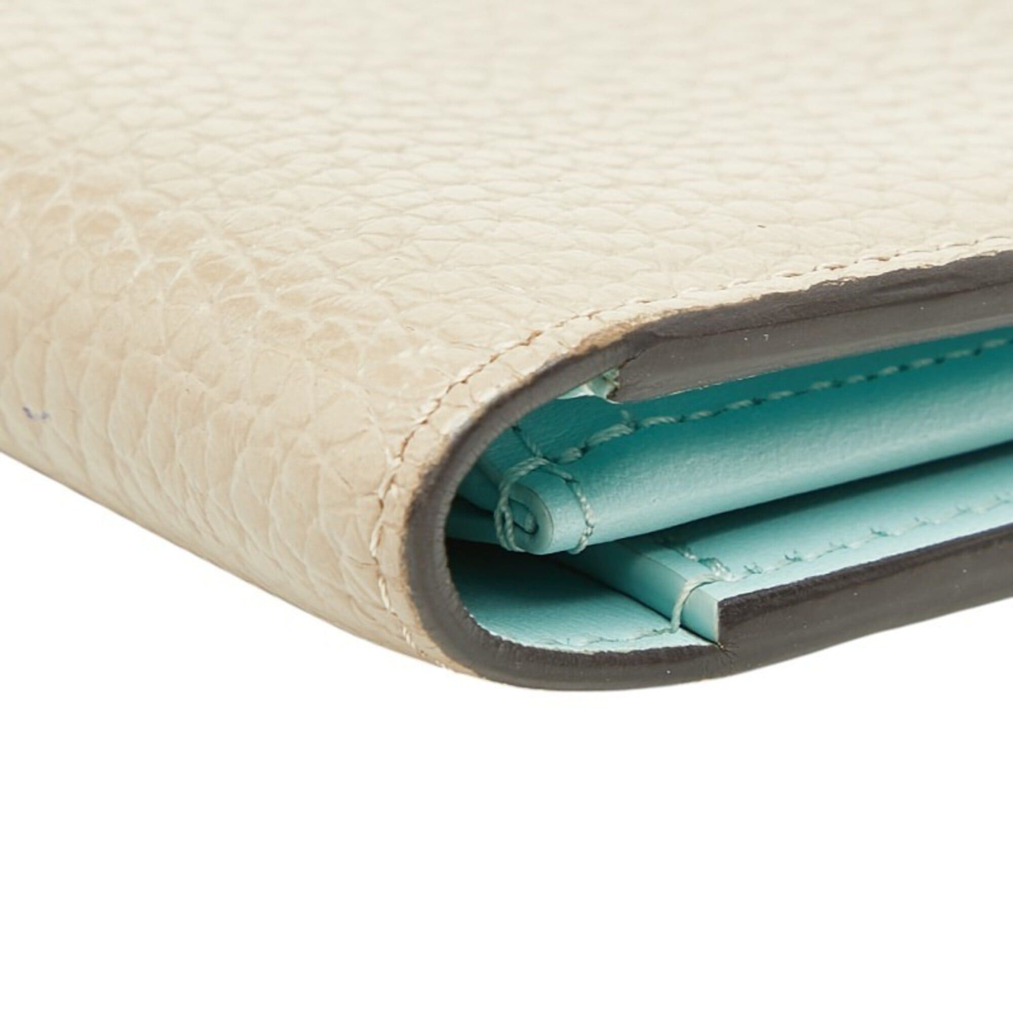Louis Vuitton Louis Vuitton Vertical Long Wallet, M81367, Beige Taurillon Leather, Women's. Size ONE SIZE - 4 Thumbnail