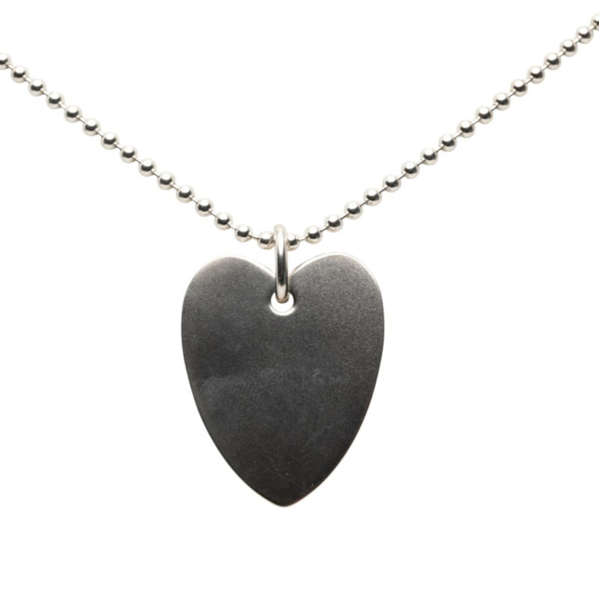 Gucci Gucci Heart Necklace Ball Chain SV925 Silver Women's GUCCI Size ONE SIZE - 2 Thumbnail