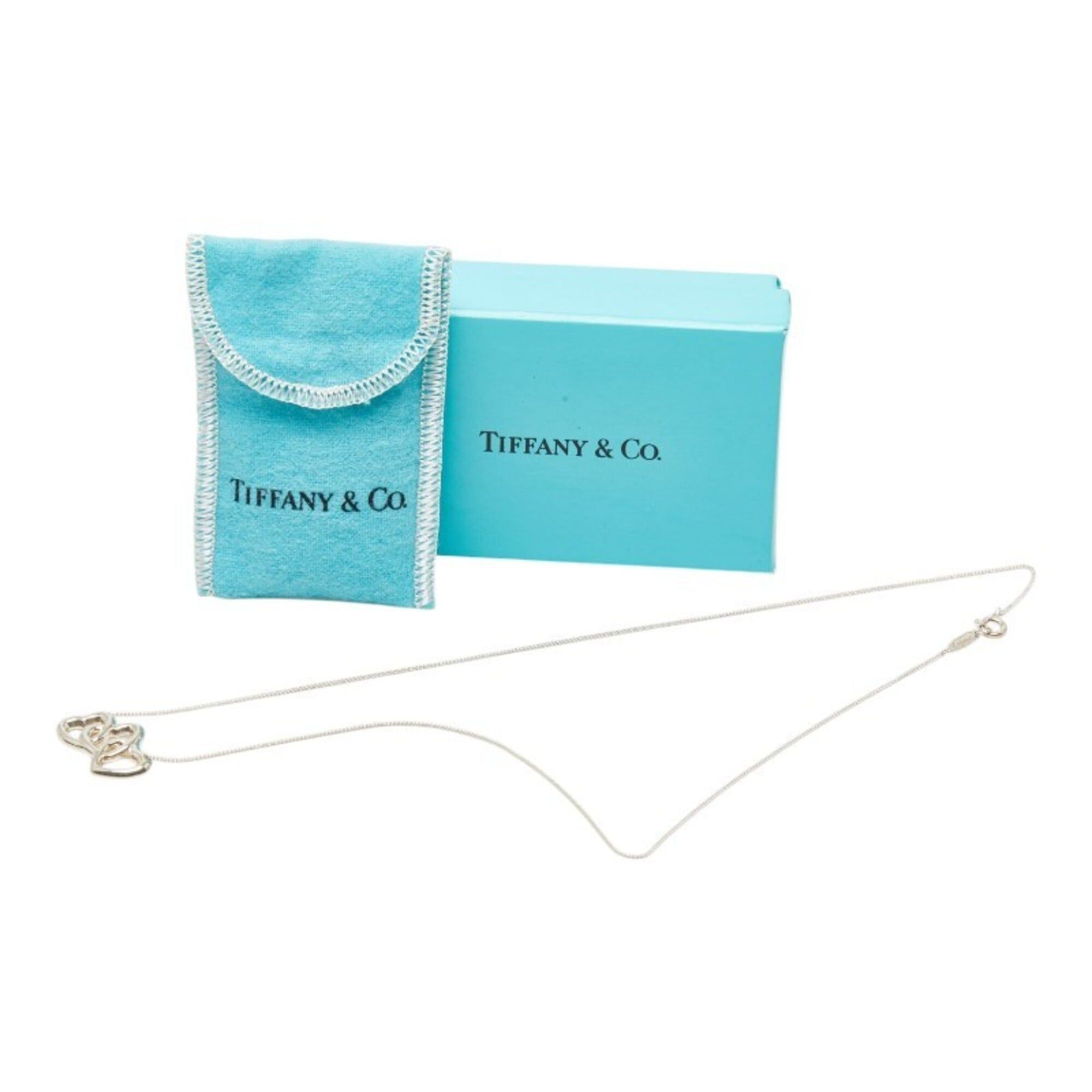 Tiffany & Co. Tiffany & Co. Triple Open Heart Necklace, SV925 Silver, Women's. Size ONE SIZE - 7 Thumbnail