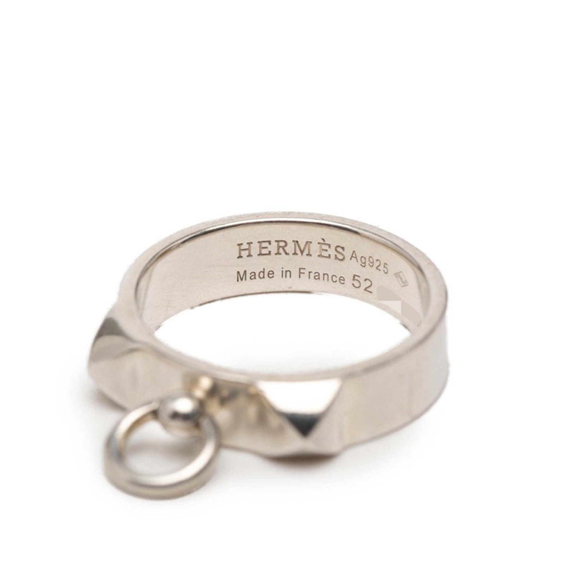 Hermes Hermes Collier de Chien PM Ring, Size #52, SV925 Silver, Women's. Size ONE SIZE - 5 Thumbnail