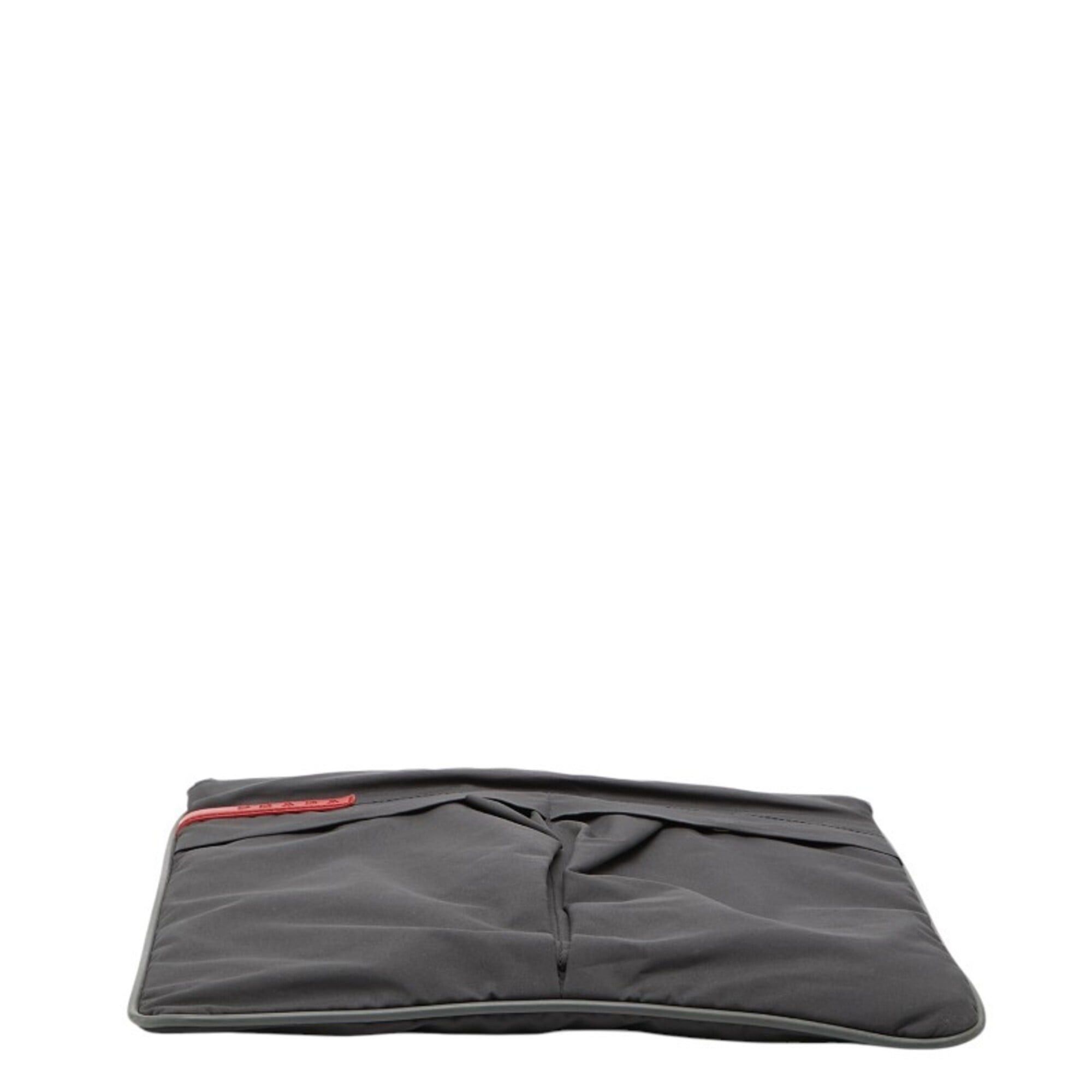 Prada Pradasports Prada Sport Crossbody Shoulder Bag, Gray Nylon, Women's PRADA SPORTS Size ONE SIZE - 3 Thumbnail