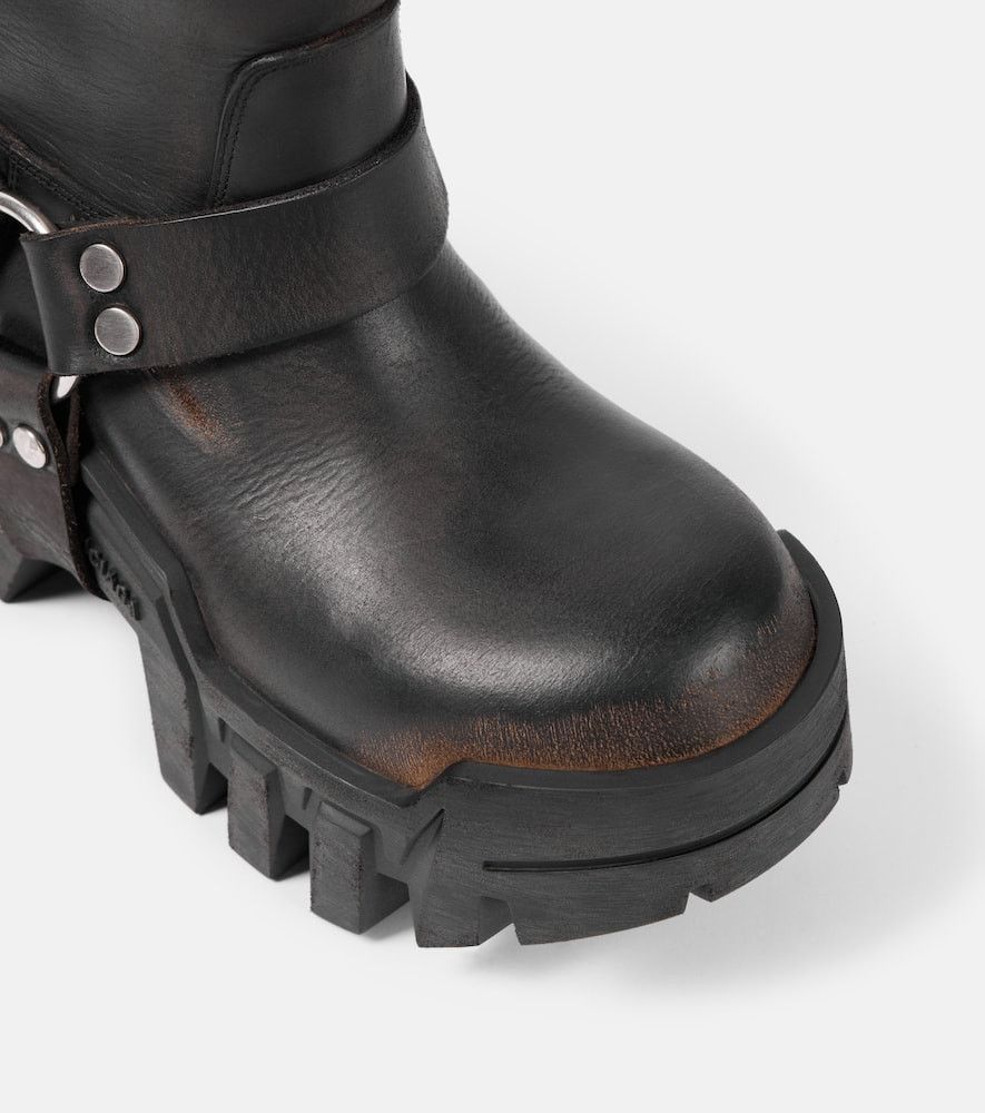 Balenciaga Balenciaga Bulldozer Harness Leather Biker Boots # Size US 8 / EU 41 - 3 Thumbnail