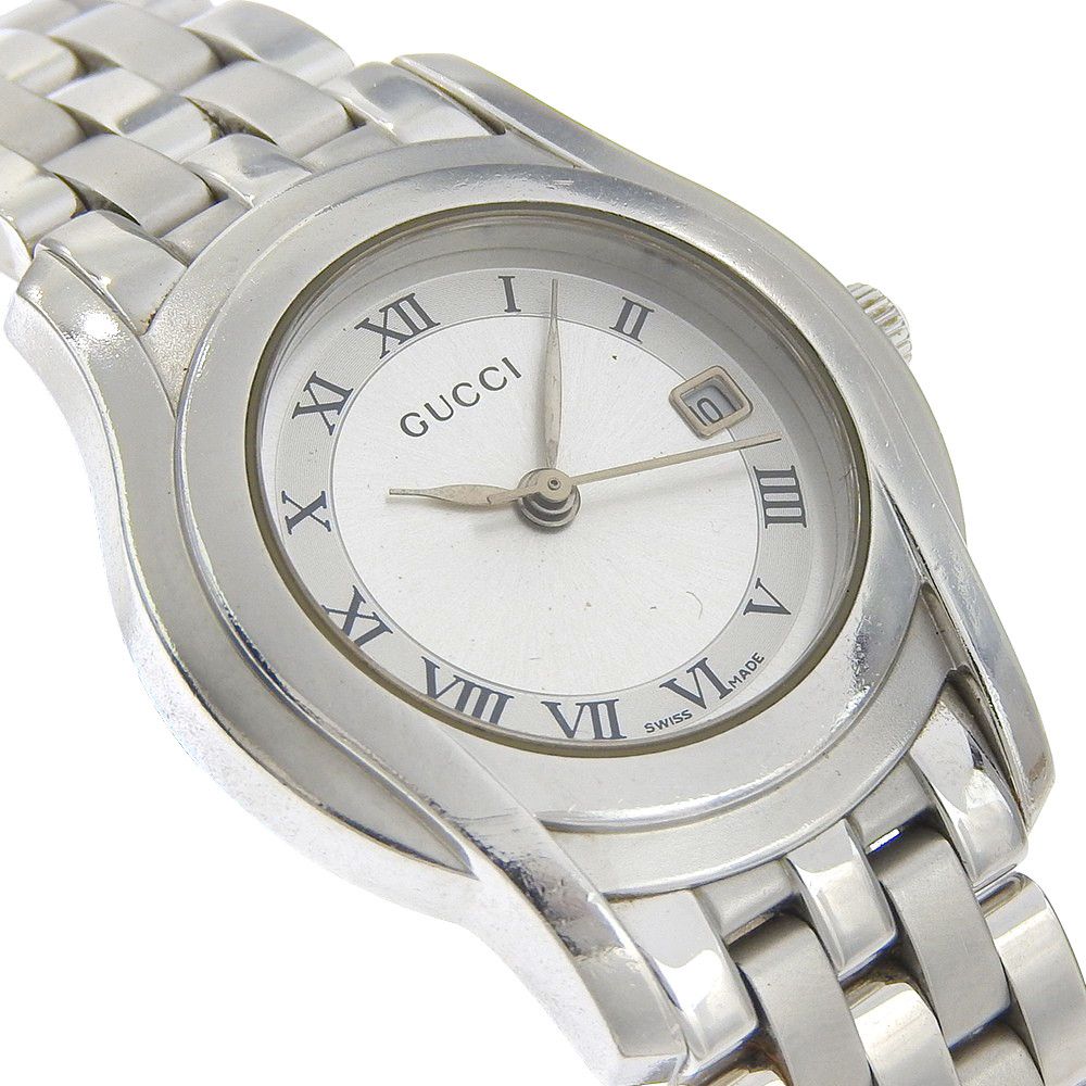 Gucci Gucci Gucci Stainless Steel Quartz Metal Quartz 5500L DUTY FREE for USA Size ONE SIZE - 3 Thumbnail