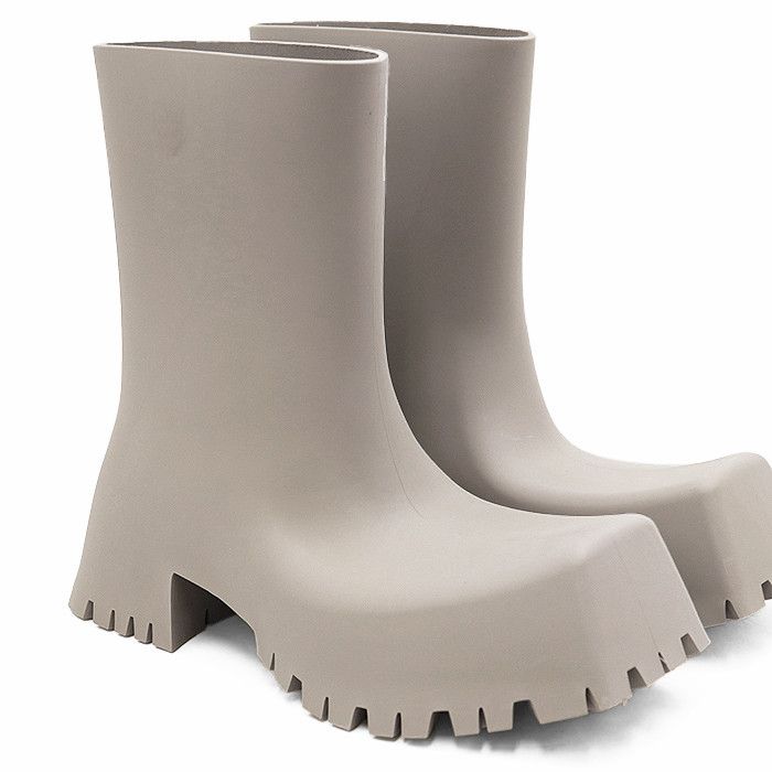 Balenciaga Balenciaga Balenciaga TROOPER Rubber Boots Plastic / Synthetic Shoes 680660 DUTY FREE for USA Size ONE SIZE - 3 Thumbnail