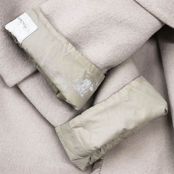 Max Mara Max Mara S Max Mara reversible wool angora rabbit fur hooded coat Textile Outerwear DUTY FREE for USA Size ONE SIZE - 5 Thumbnail