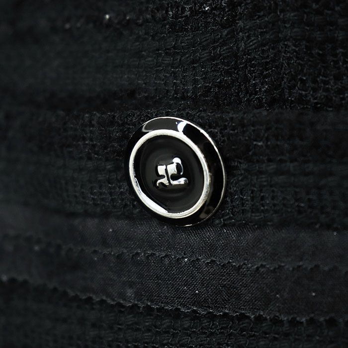 Other Other courreges Cotton Blend Short Jacket Textile Outerwear DUTY FREE for USA Size ONE SIZE - 3 Thumbnail
