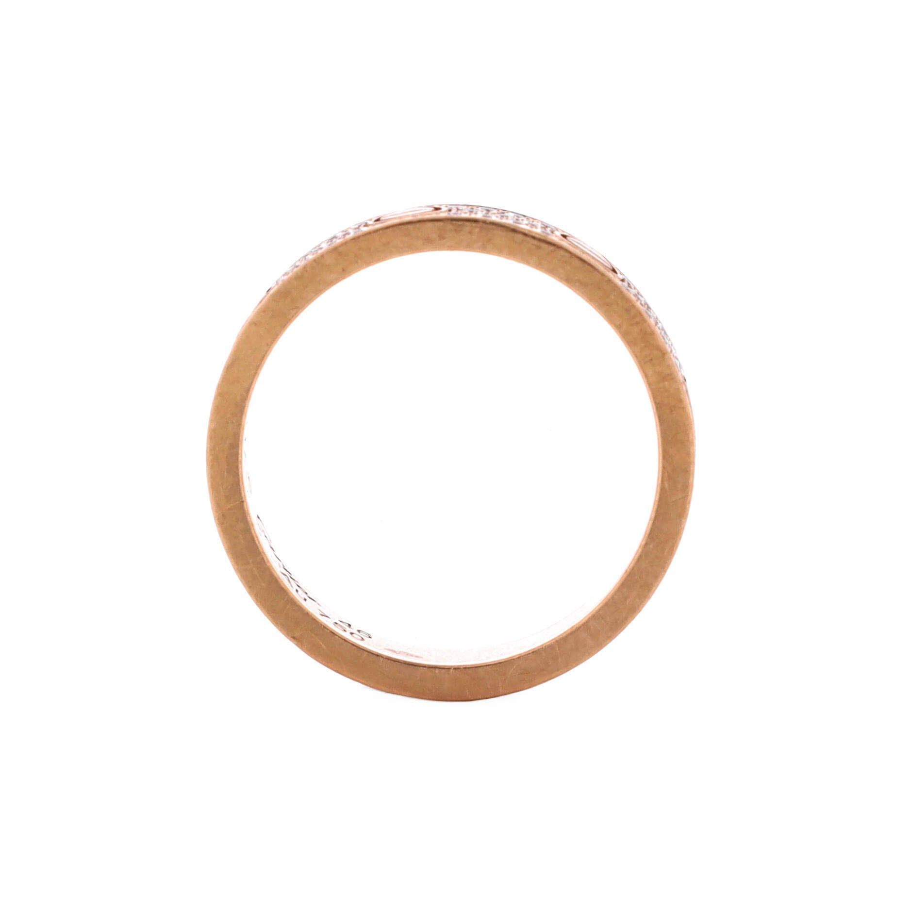 Cartier Love Wedding Band Pave Diamonds Ring Size ONE SIZE - 3 Thumbnail