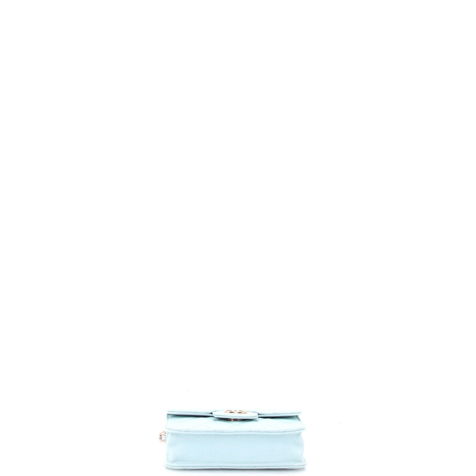 Chanel Top Handle Flap Coin Purse with Chain Size ONE SIZE - 4 Thumbnail
