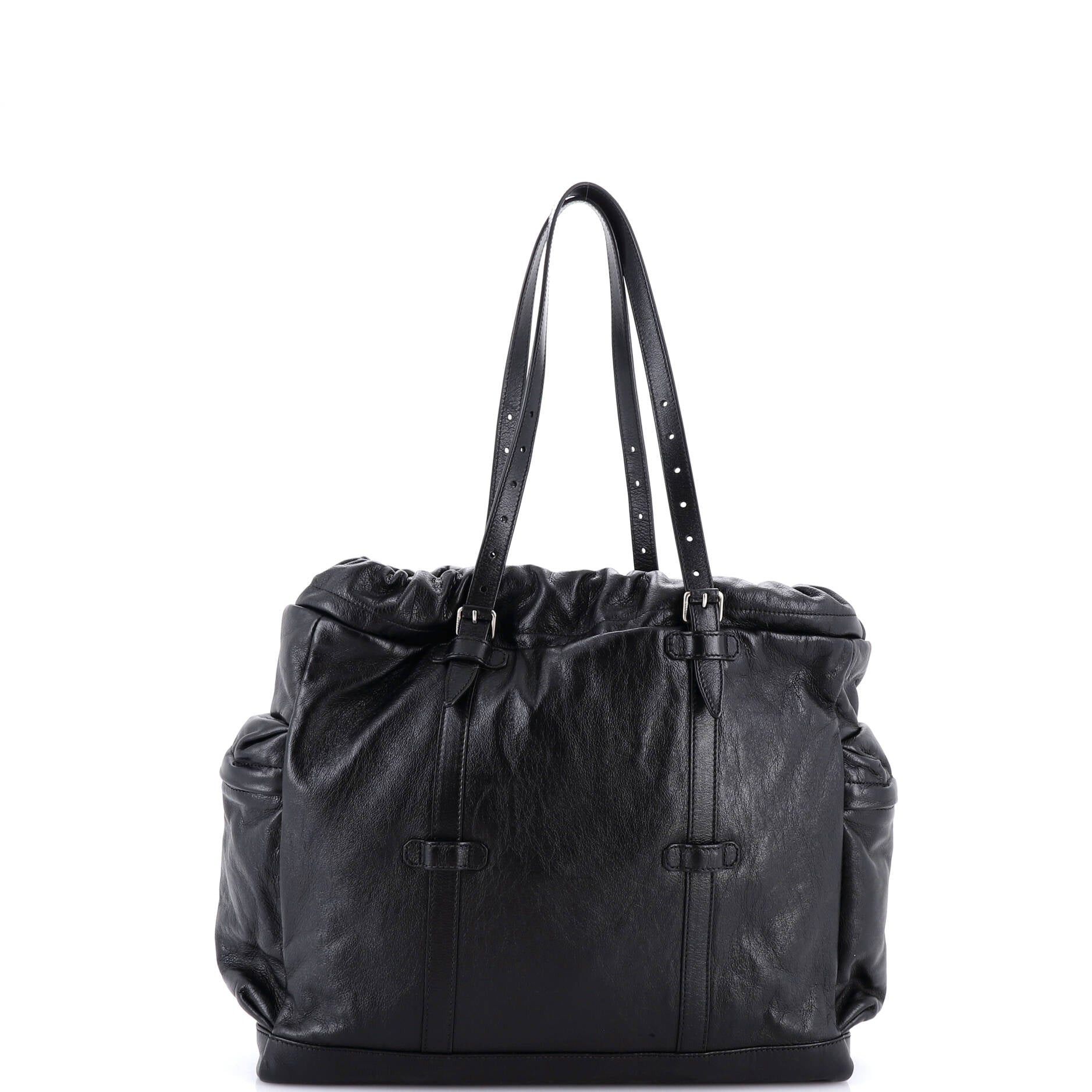 Gucci Tonal GG Drawstring Tote Size ONE SIZE - 3 Thumbnail