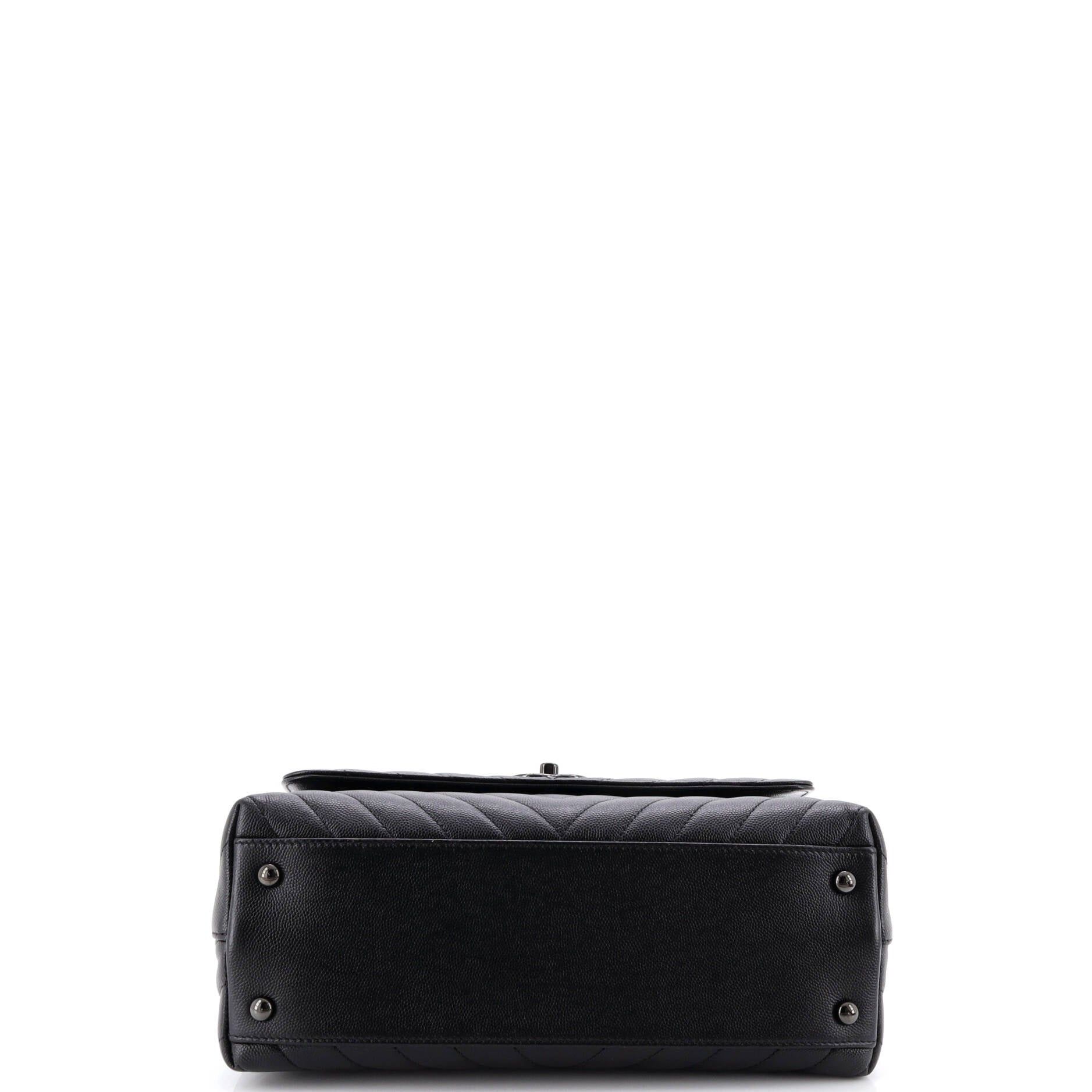 Chanel So Black Coco Top Handle Bag Size ONE SIZE - 4 Thumbnail