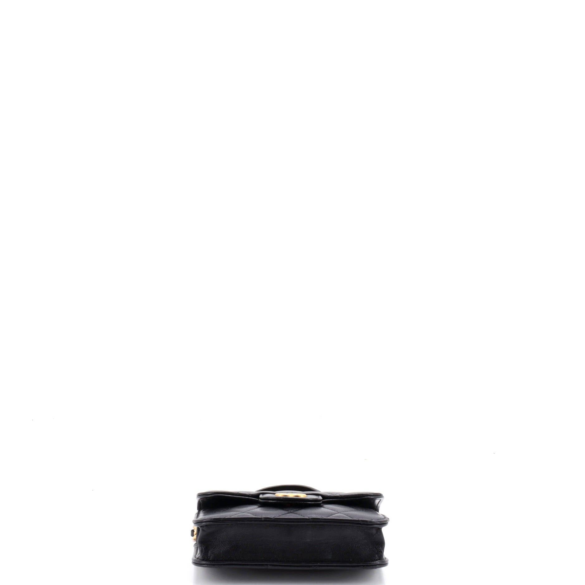 Chanel Top Handle Flap Coin Purse with Chain Size ONE SIZE - 4 Thumbnail