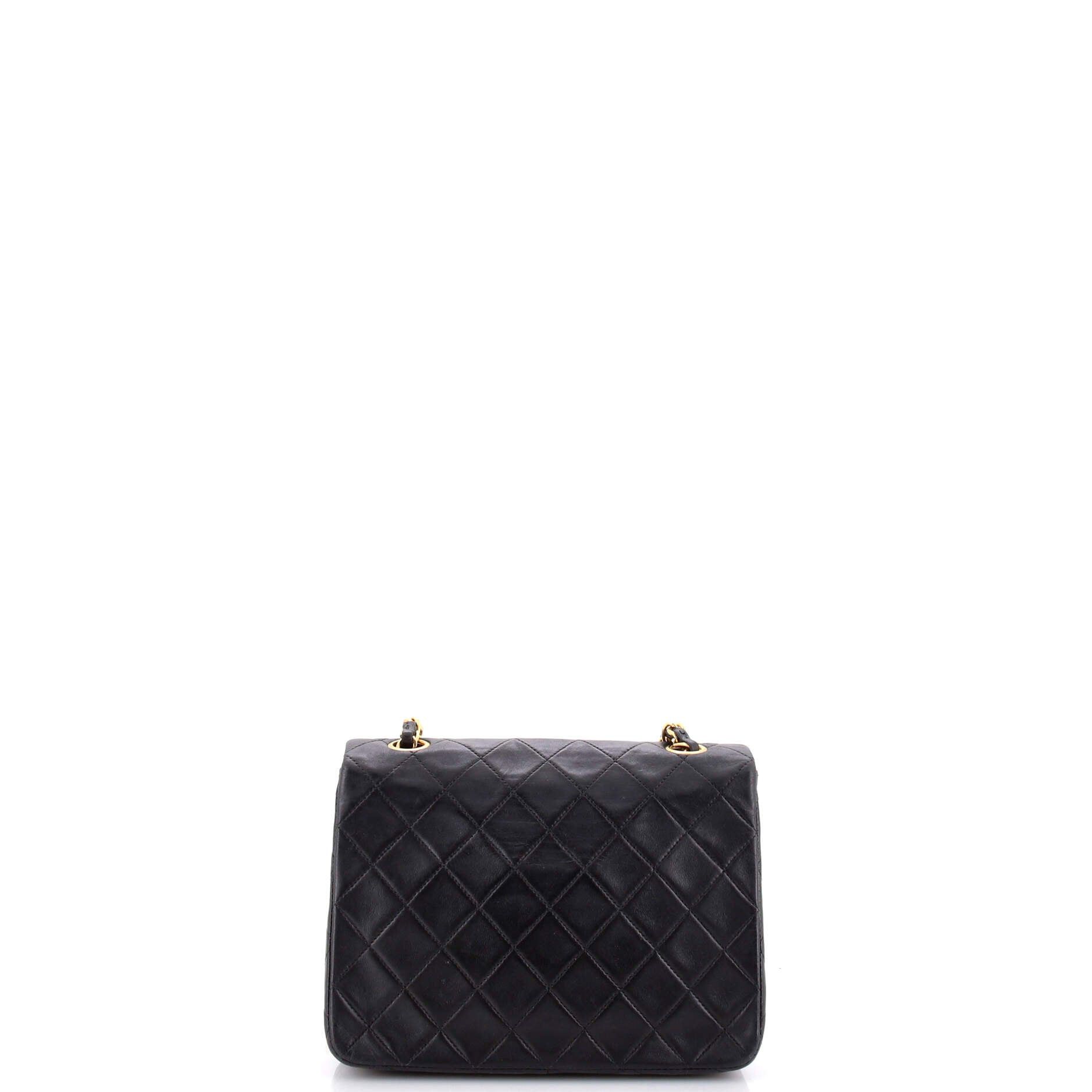 Chanel Vintage Square Classic Flap Bag Size ONE SIZE - 3 Thumbnail