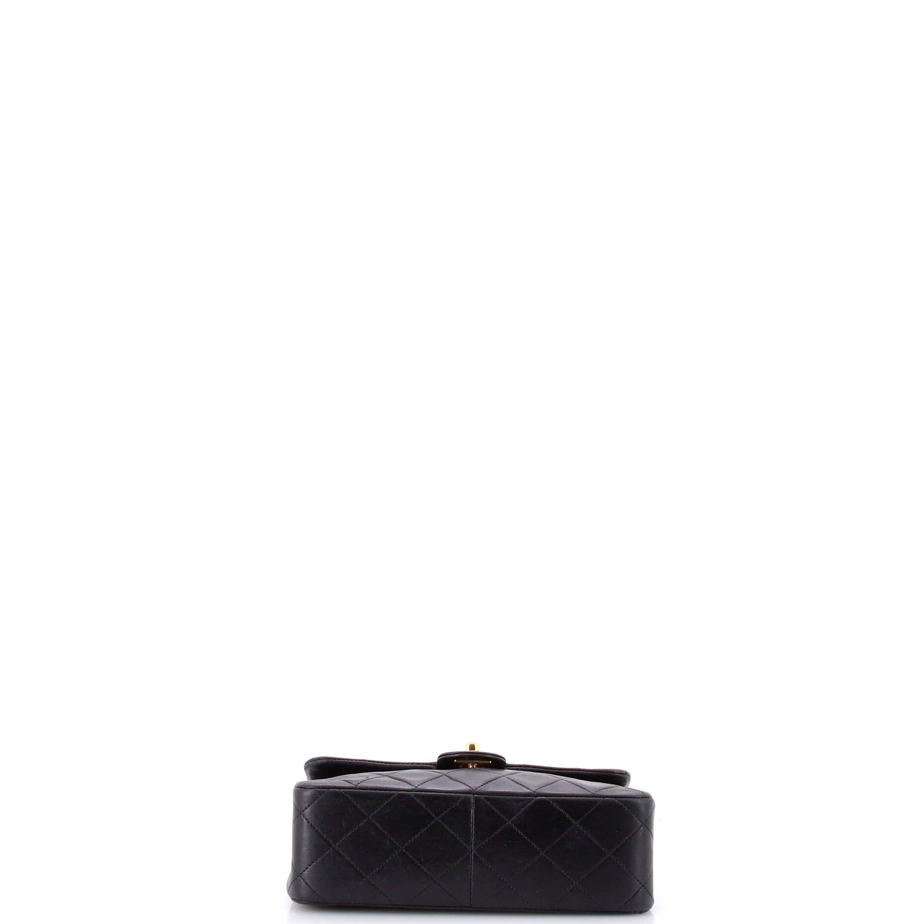 Chanel Vintage Square Classic Flap Bag Size ONE SIZE - 4 Thumbnail