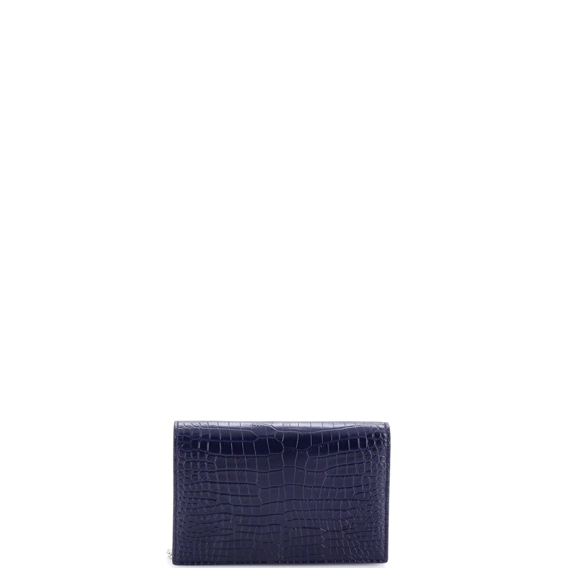 Saint Laurent Paris Classic Monogram Tassel Chain Wallet Size ONE SIZE - 3 Thumbnail