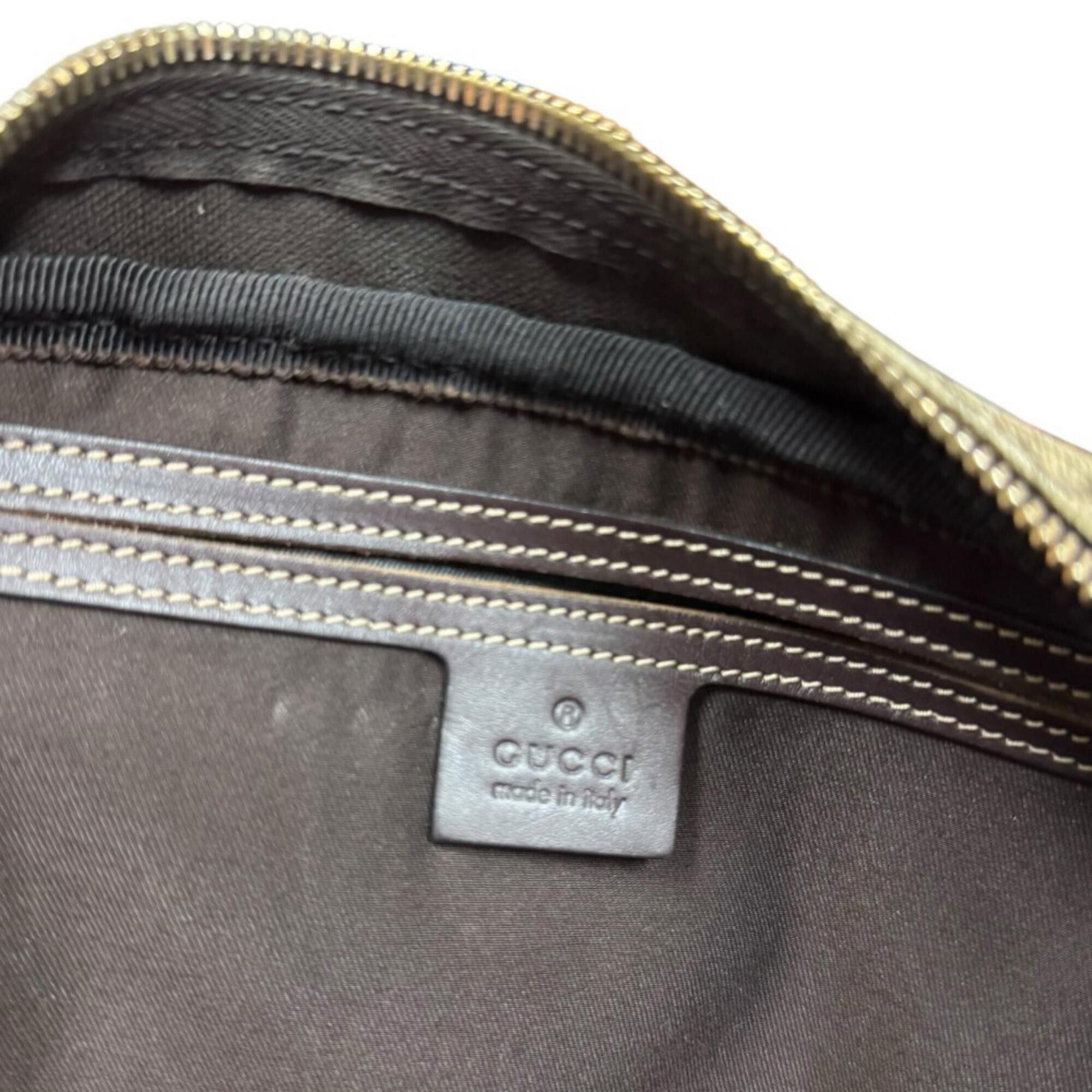 Gucci Gucci Messenger Bag GG Supreme Shoulder Canvas 201448 Brown Men's Women's GUCCI Size ONE SIZE - 8 Thumbnail