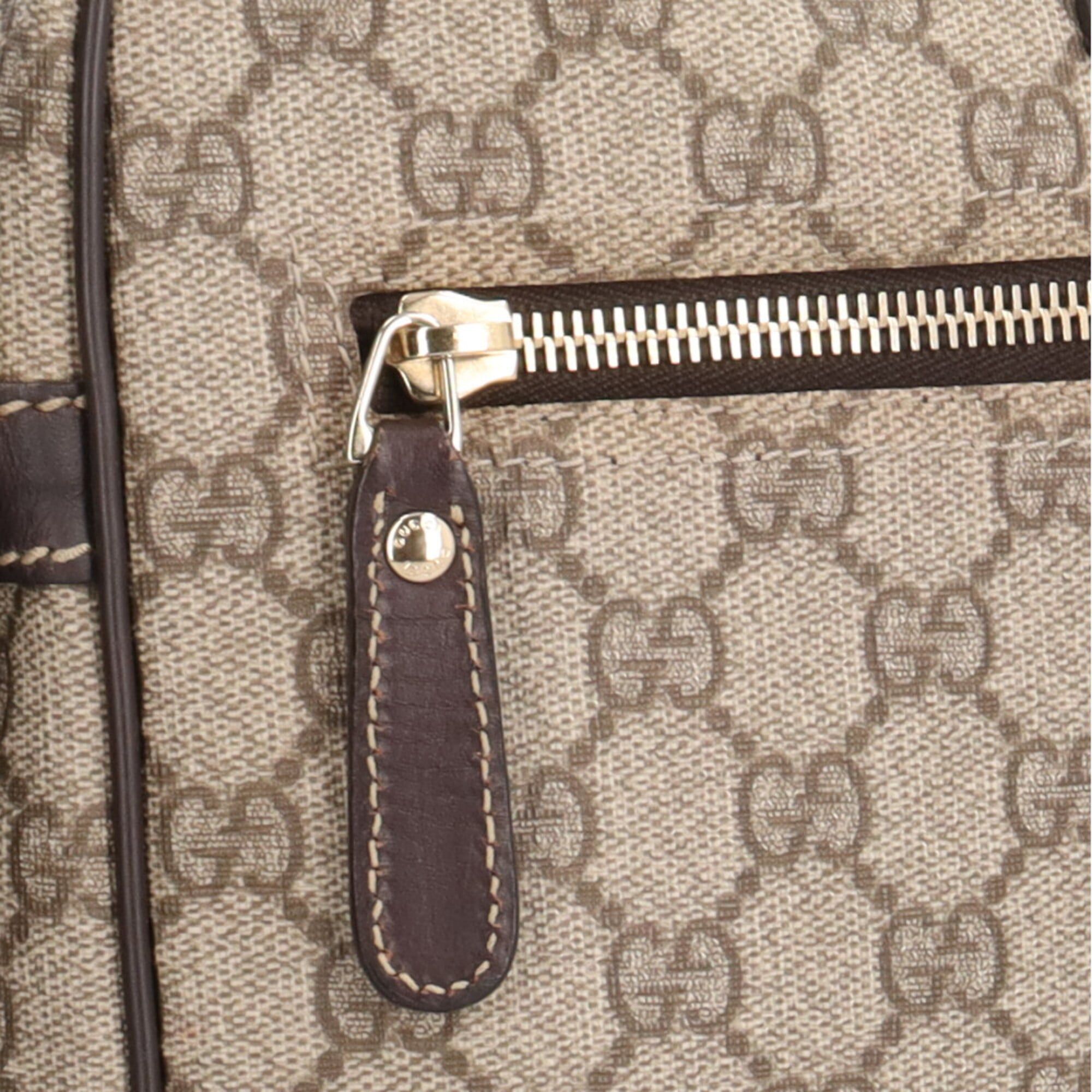 Gucci Gucci Messenger Bag GG Supreme Shoulder Canvas 201448 Brown Men's Women's GUCCI Size ONE SIZE - 10 Thumbnail