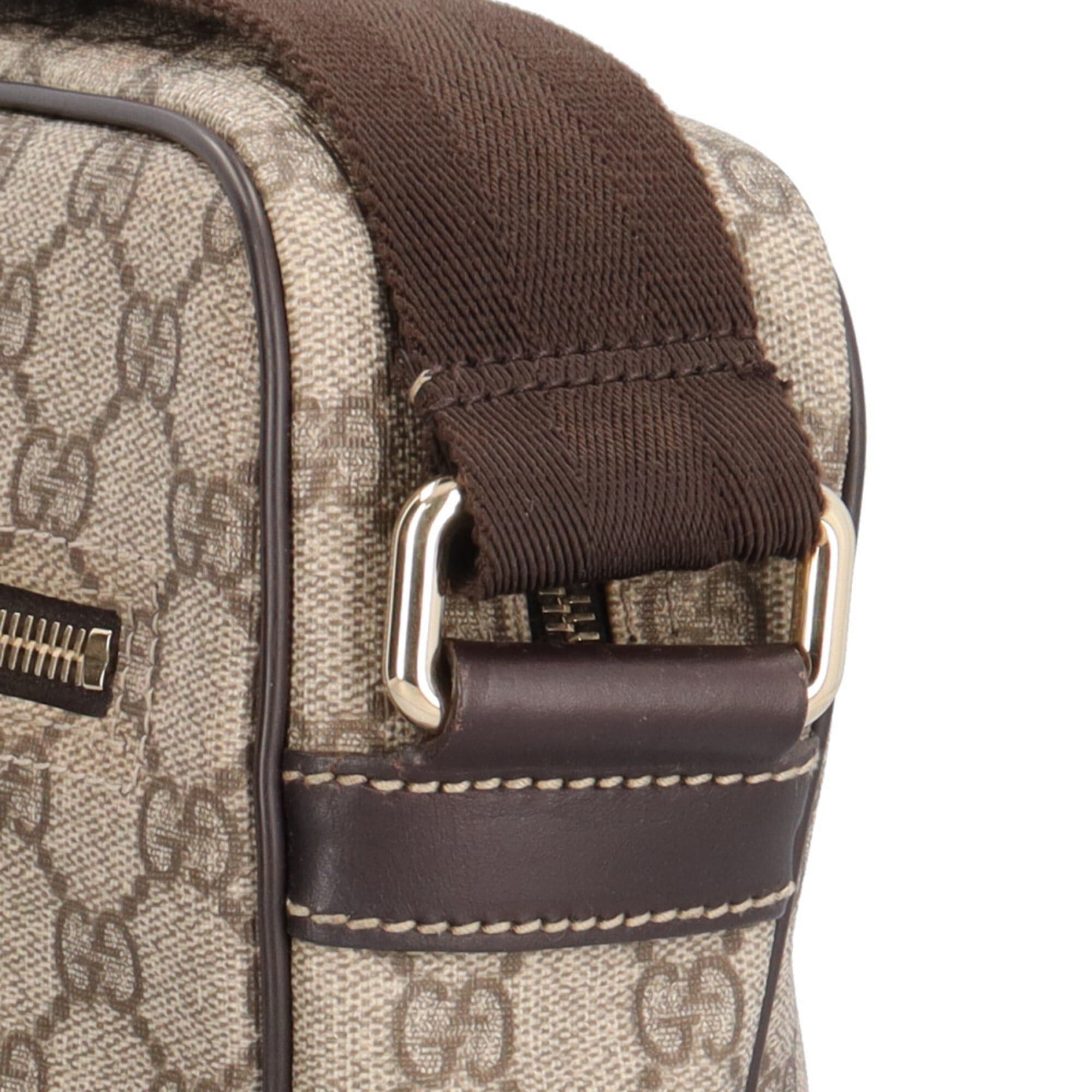 Gucci Gucci Messenger Bag GG Supreme Shoulder Canvas 201448 Brown Men's Women's GUCCI Size ONE SIZE - 12 Thumbnail