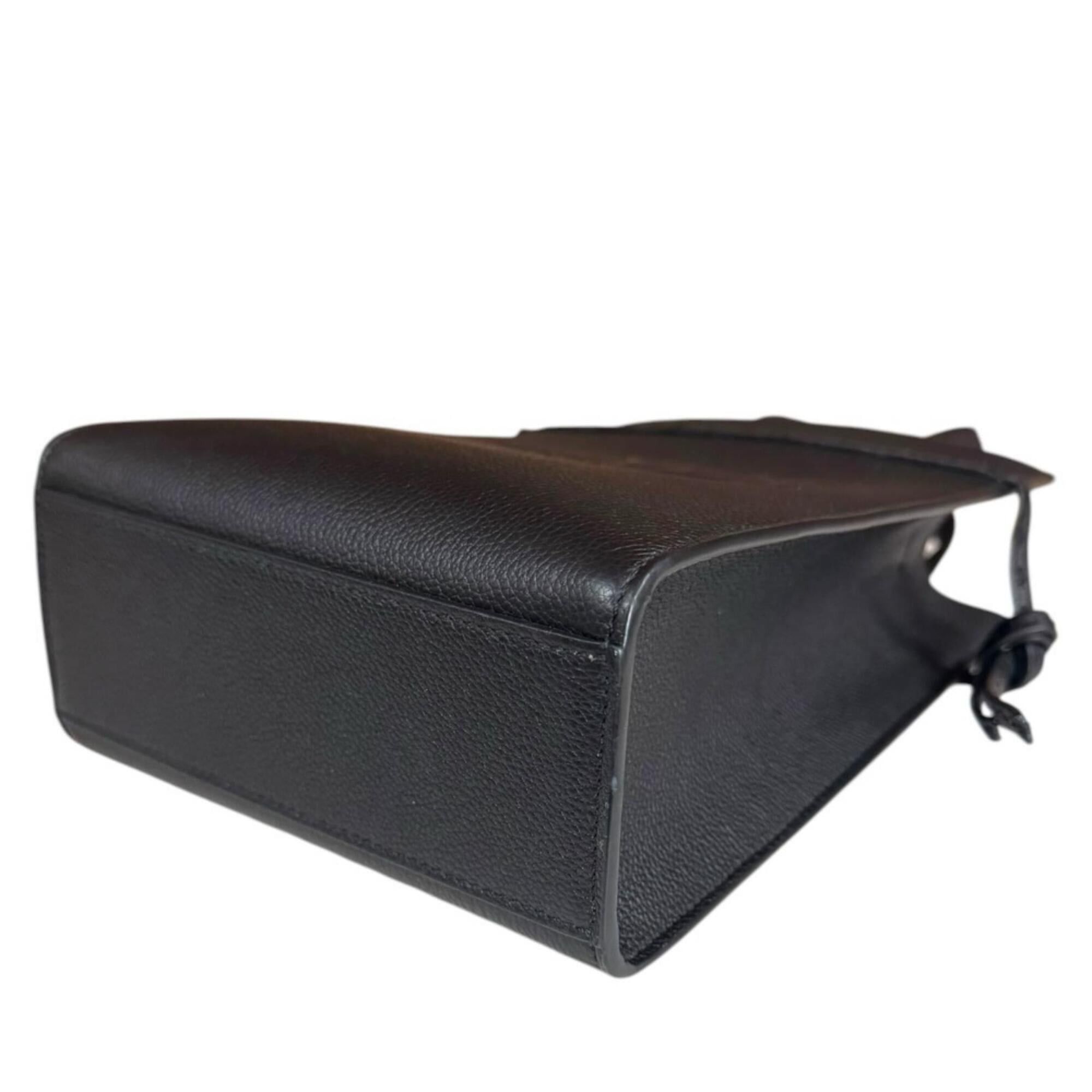 Fendi Fendi Go To Shopper Small Shoulder Bag, Leather 7VA584, Black, Men's & Women's, FENDI 2-way Size ONE SIZE - 5 Thumbnail