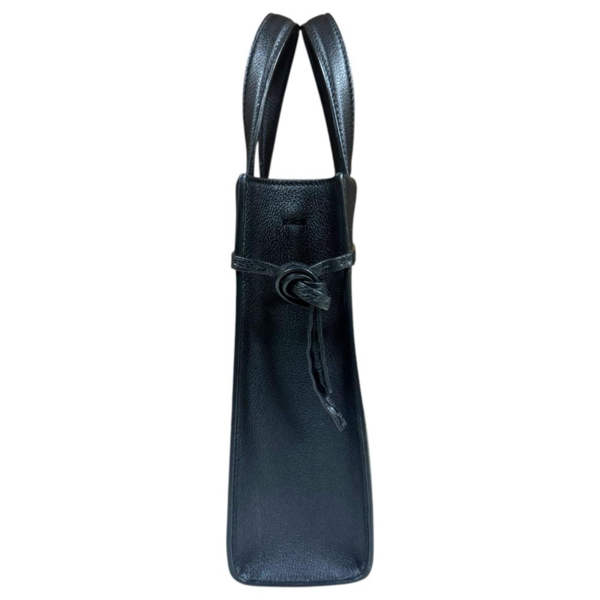 Fendi Fendi Go To Shopper Small Shoulder Bag, Leather 7VA584, Black, Men's & Women's, FENDI 2-way Size ONE SIZE - 4 Thumbnail