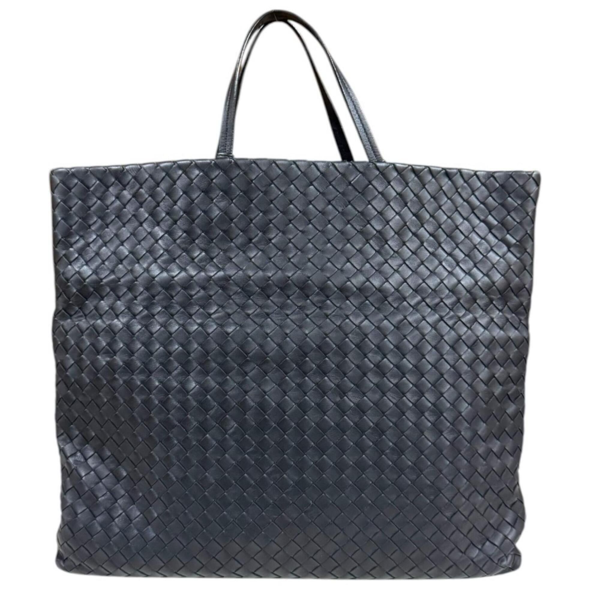 Bottega Veneta Bottega Veneta Intrecciato Shoulder Bag, Leather, Black, Women's, BOTTEGAVENETA, 2-way Size ONE SIZE - 3 Thumbnail