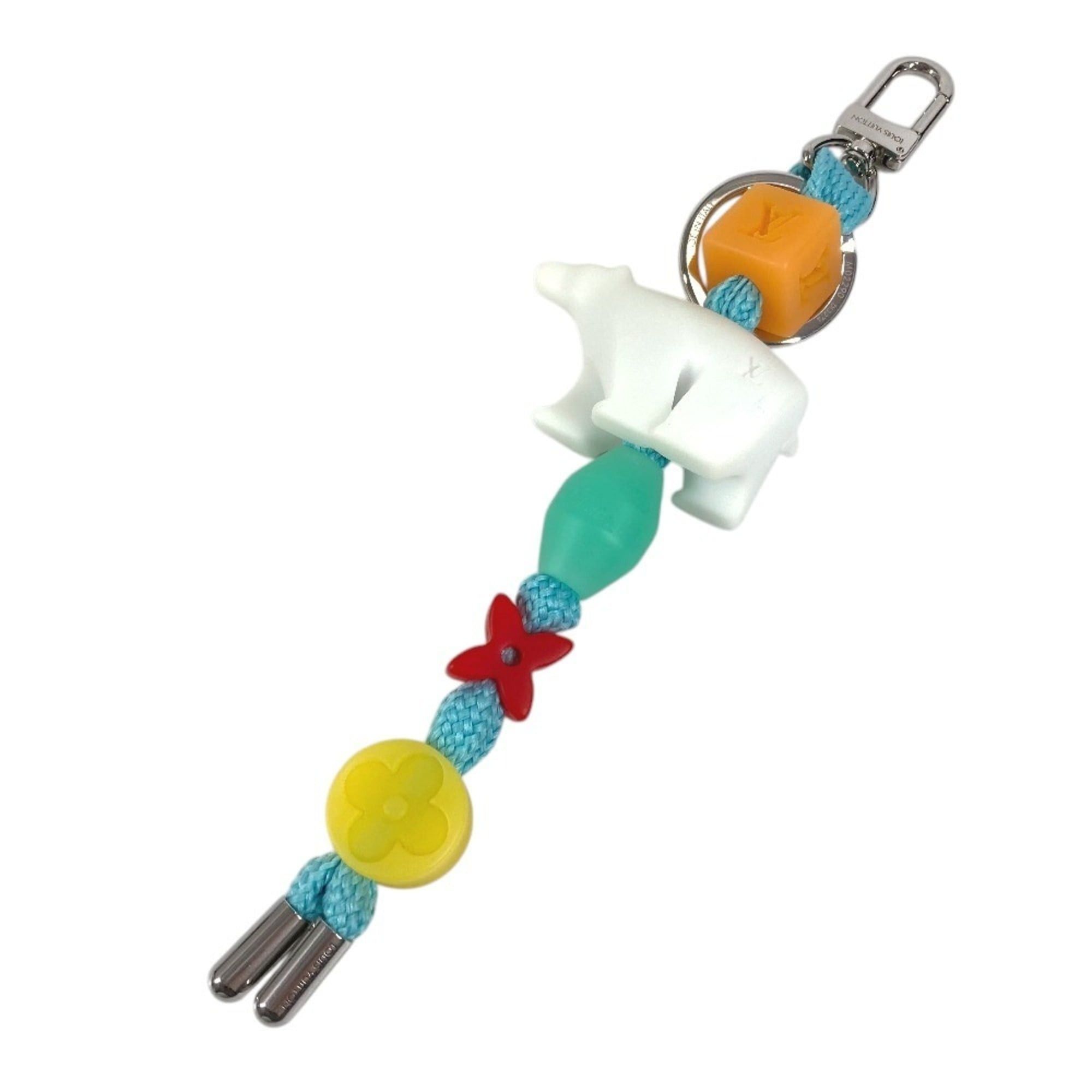 Louis Vuitton LOUIS VUITTON M02290 Monogram LV Play Polar Bear Bag Accessory Charm Keychain Resin Men's Women's White Size ONE SIZE - 2 Thumbnail
