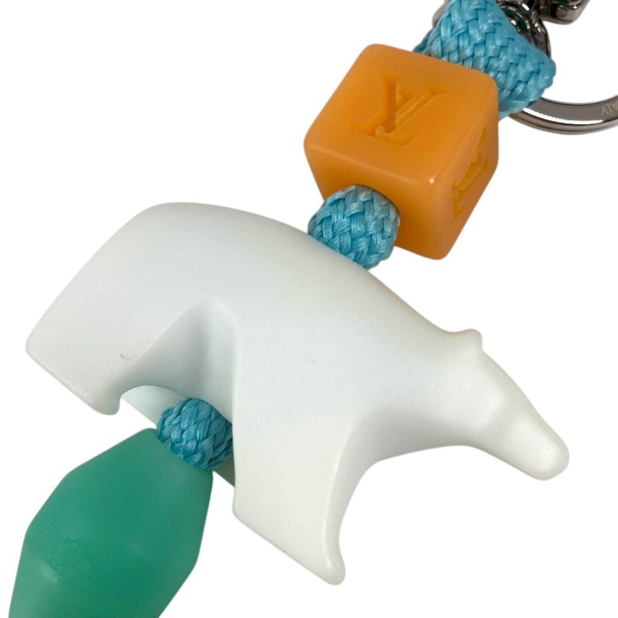 Louis Vuitton LOUIS VUITTON M02290 Monogram LV Play Polar Bear Bag Accessory Charm Keychain Resin Men's Women's White Size ONE SIZE - 6 Thumbnail