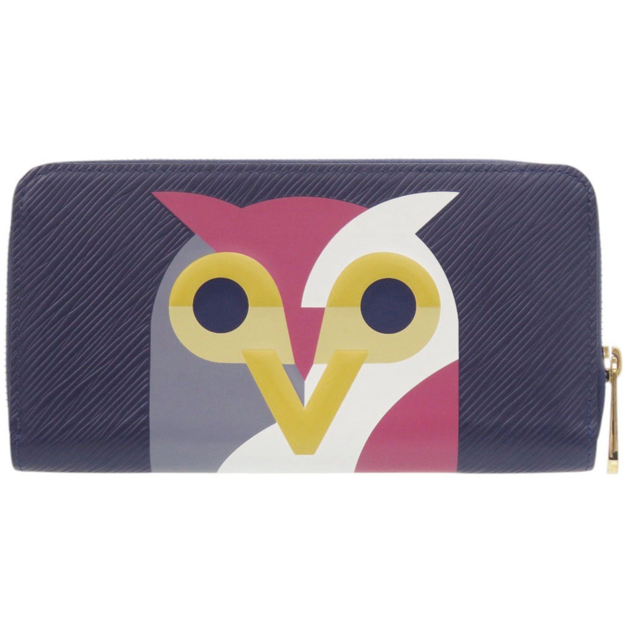 Louis Vuitton Louis Vuitton Zippy Wallet Epi Owl M42558 Purple Long LV 1853 LOUIS VUITTON Size ONE SIZE - 3 Thumbnail