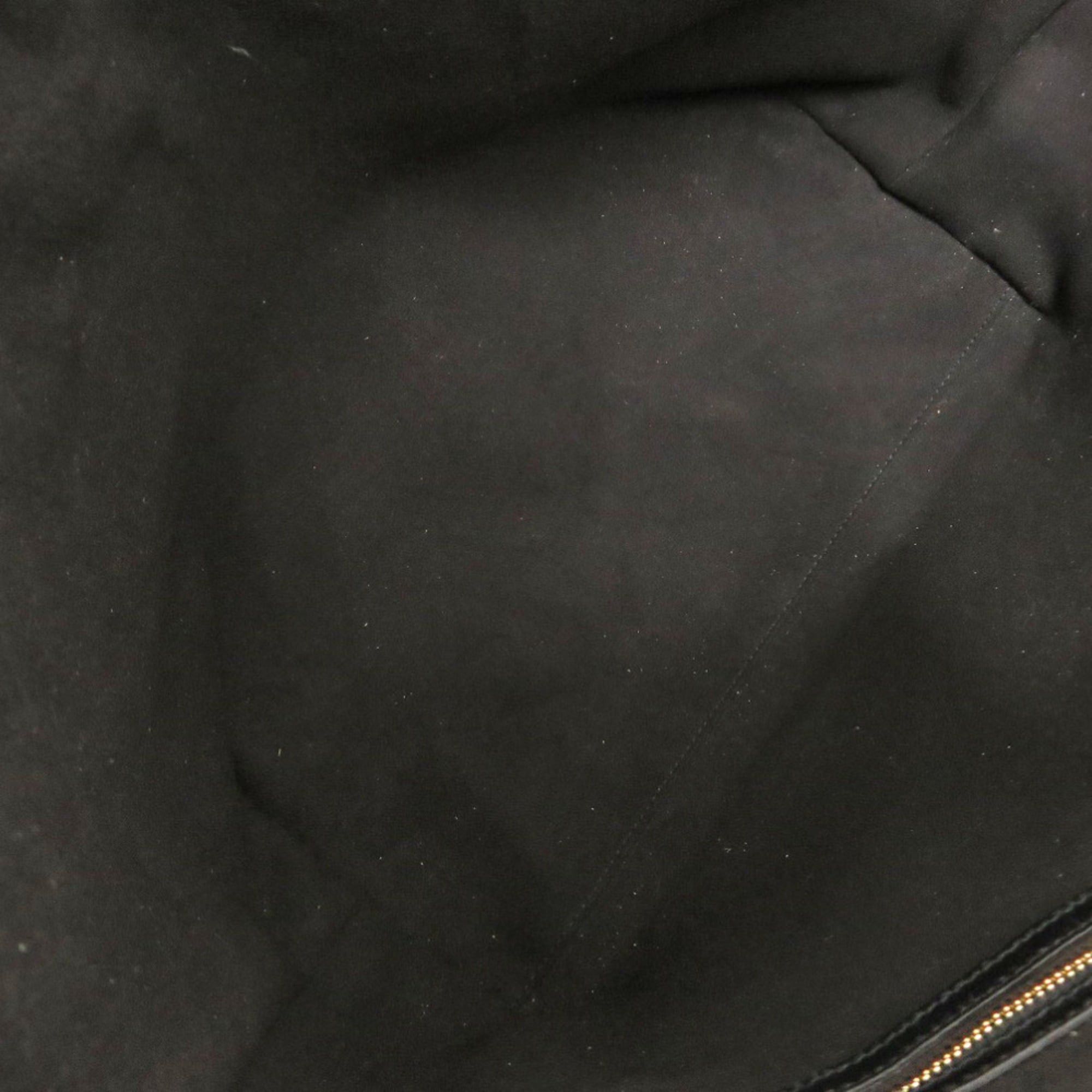 Salvatore Ferragamo Salvatore Ferragamo Gancini Leather Black Tote Bag 0302 Size ONE SIZE - 7 Thumbnail