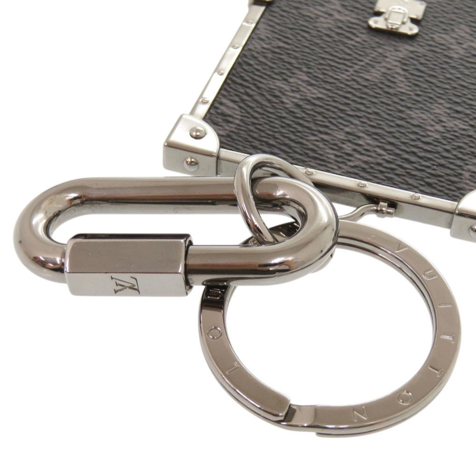 Louis Vuitton Louis Vuitton Portefeuille Mini Trunk Monogram Eclipse Metal M68284 Black Keychain LV 1405 LOUIS VUITTON Size ONE SIZE - 4 Thumbnail
