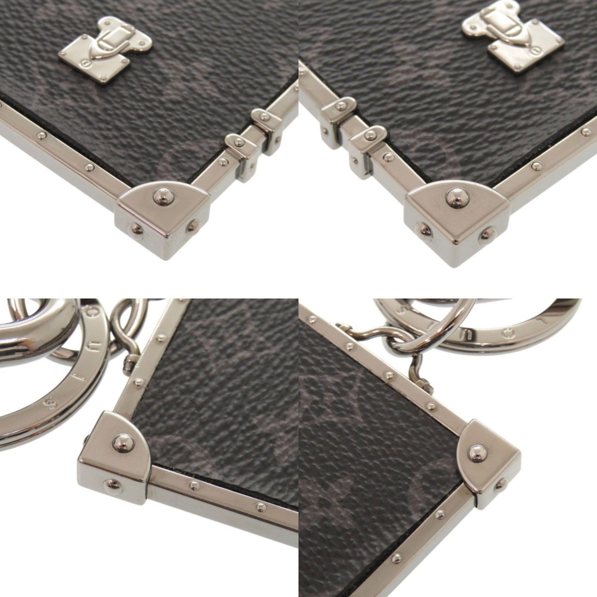 Louis Vuitton Louis Vuitton Portefeuille Mini Trunk Monogram Eclipse Metal M68284 Black Keychain LV 1405 LOUIS VUITTON Size ONE SIZE - 9 Thumbnail