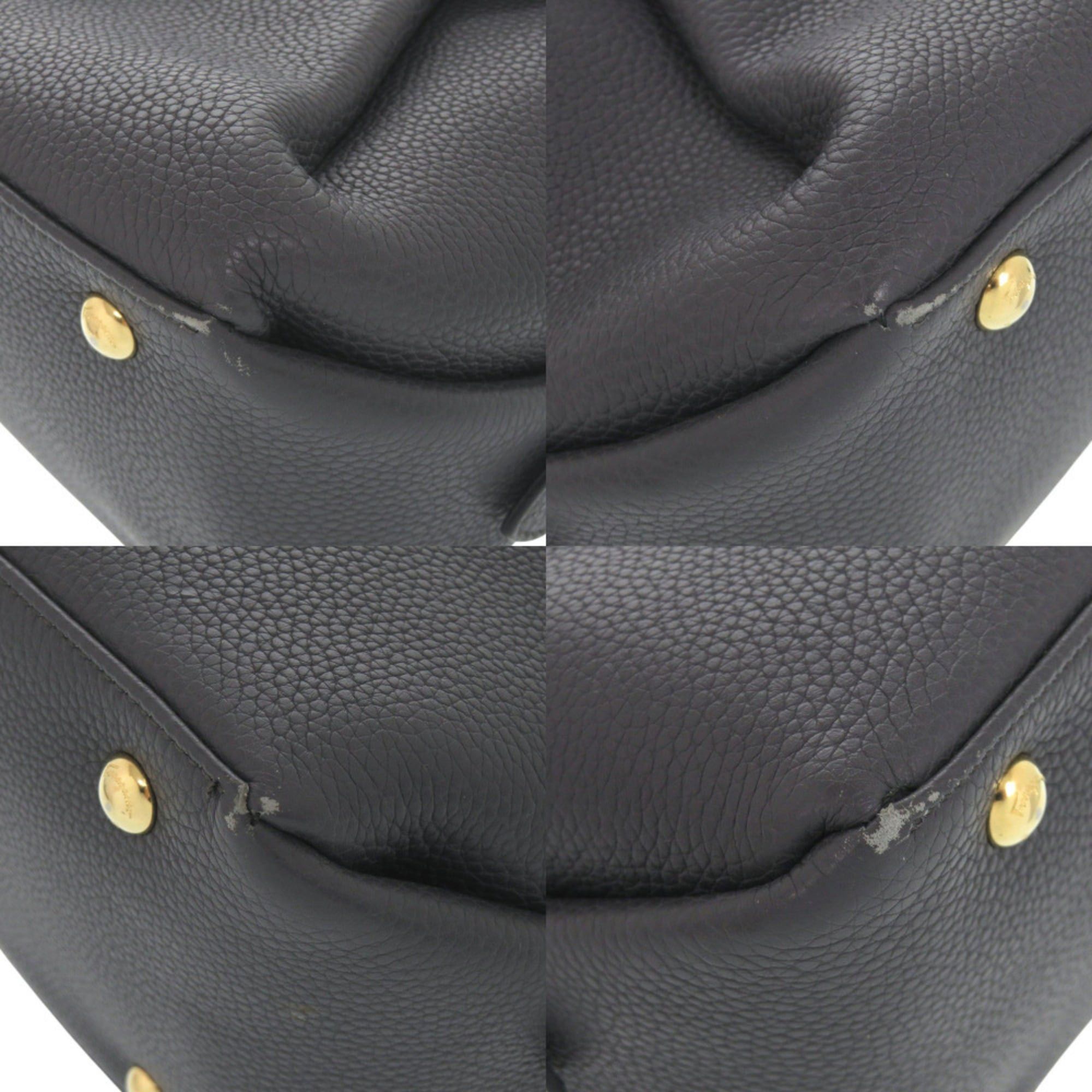 Salvatore Ferragamo Salvatore Ferragamo Leather Grey Tote Bag 0194 Size ONE SIZE - 4 Thumbnail