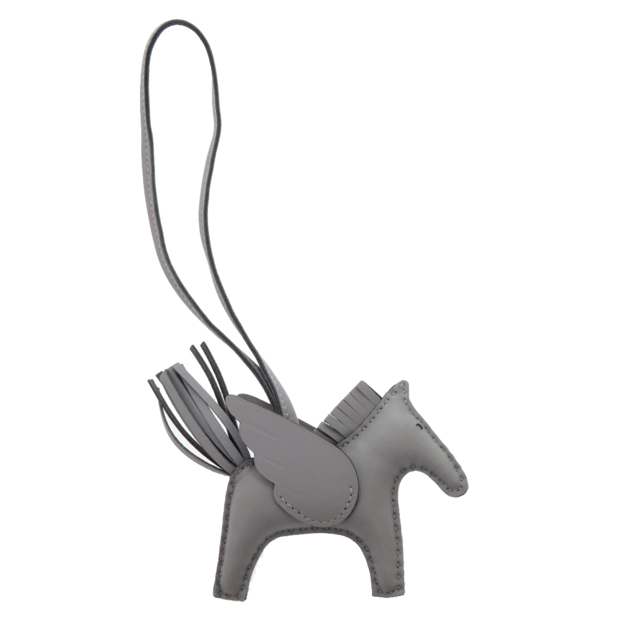 Hermes Hermes Rodeo Pegasus PM Agneau Milo Gris Pantin K stamp (2025 production) Accessory Bag Charm 0873HERMES Size ONE SIZE - 3 Thumbnail