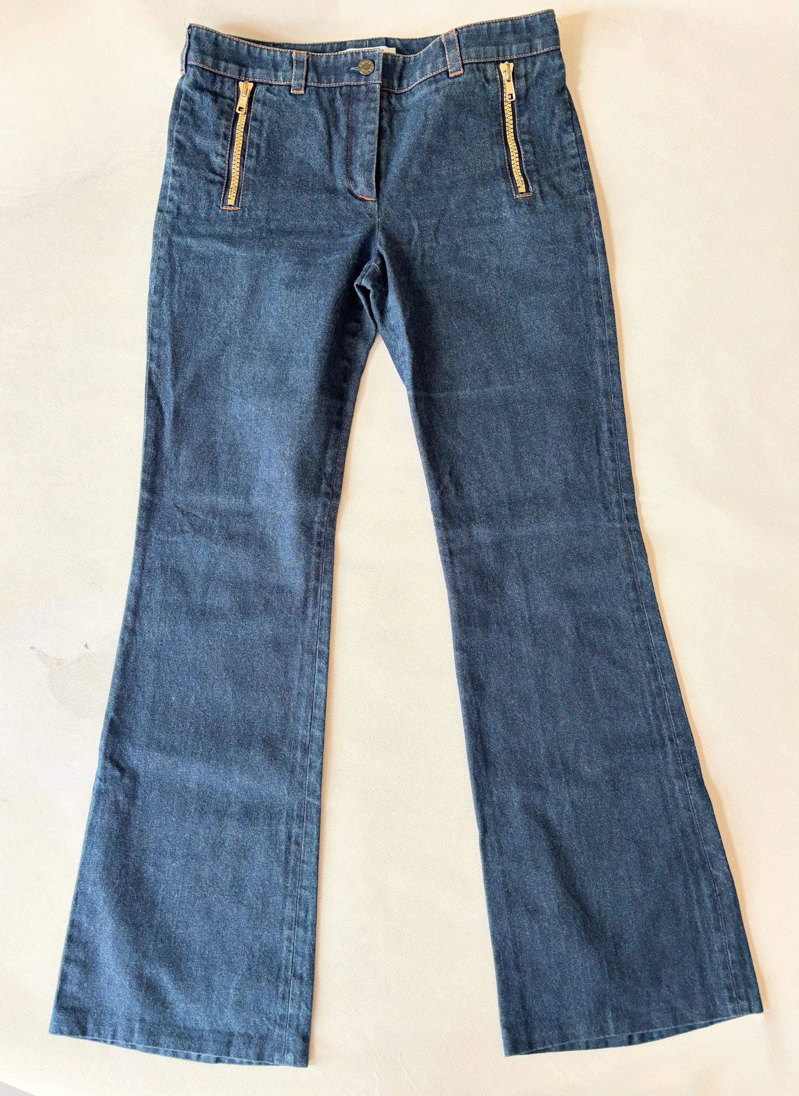 Chloe CHLOÉ Jean Cheval Brodé Size 27" / US 4 / IT 40 - 4 Thumbnail