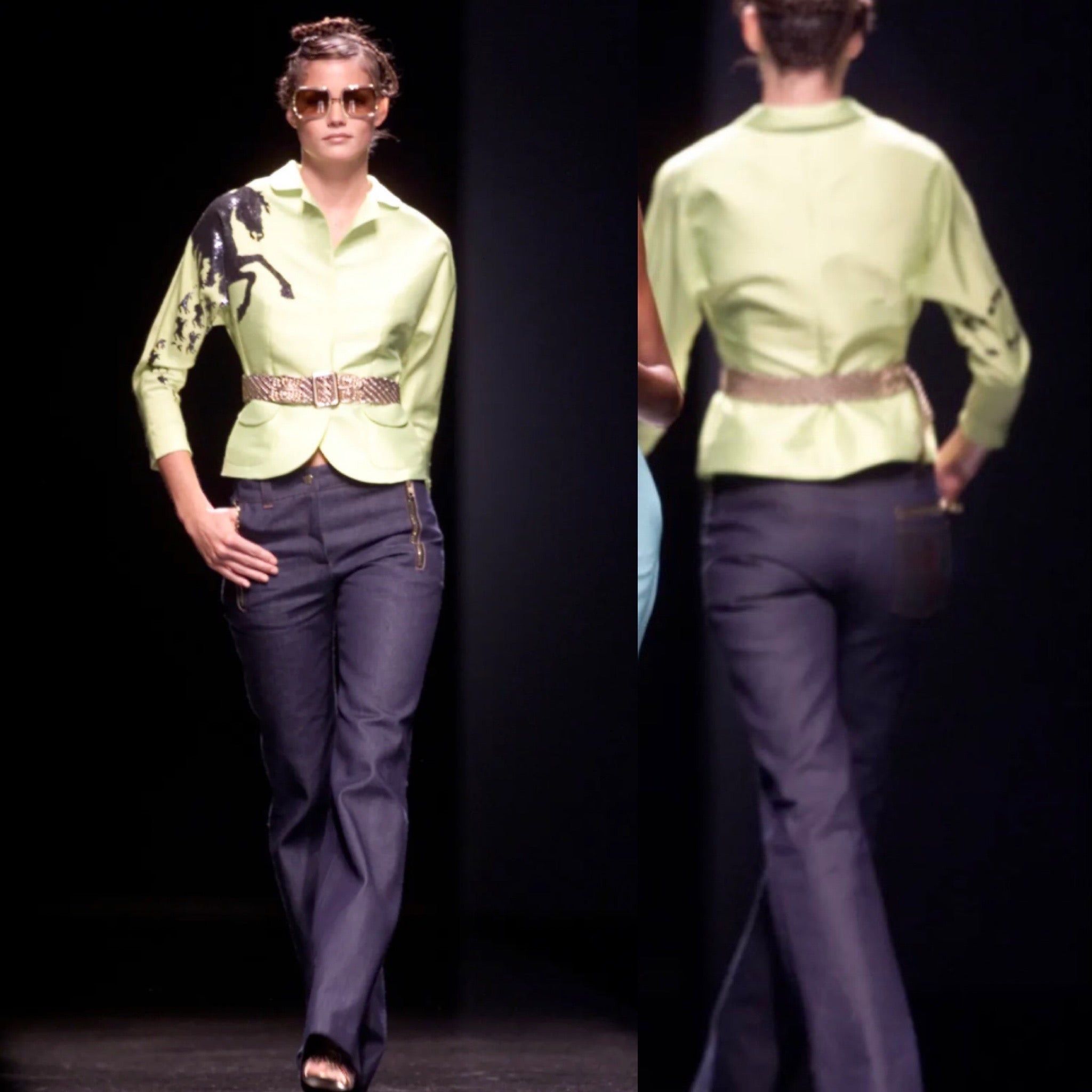 Chloe CHLOÉ Jean Cheval Brodé Size 27" / US 4 / IT 40 - 12 Thumbnail