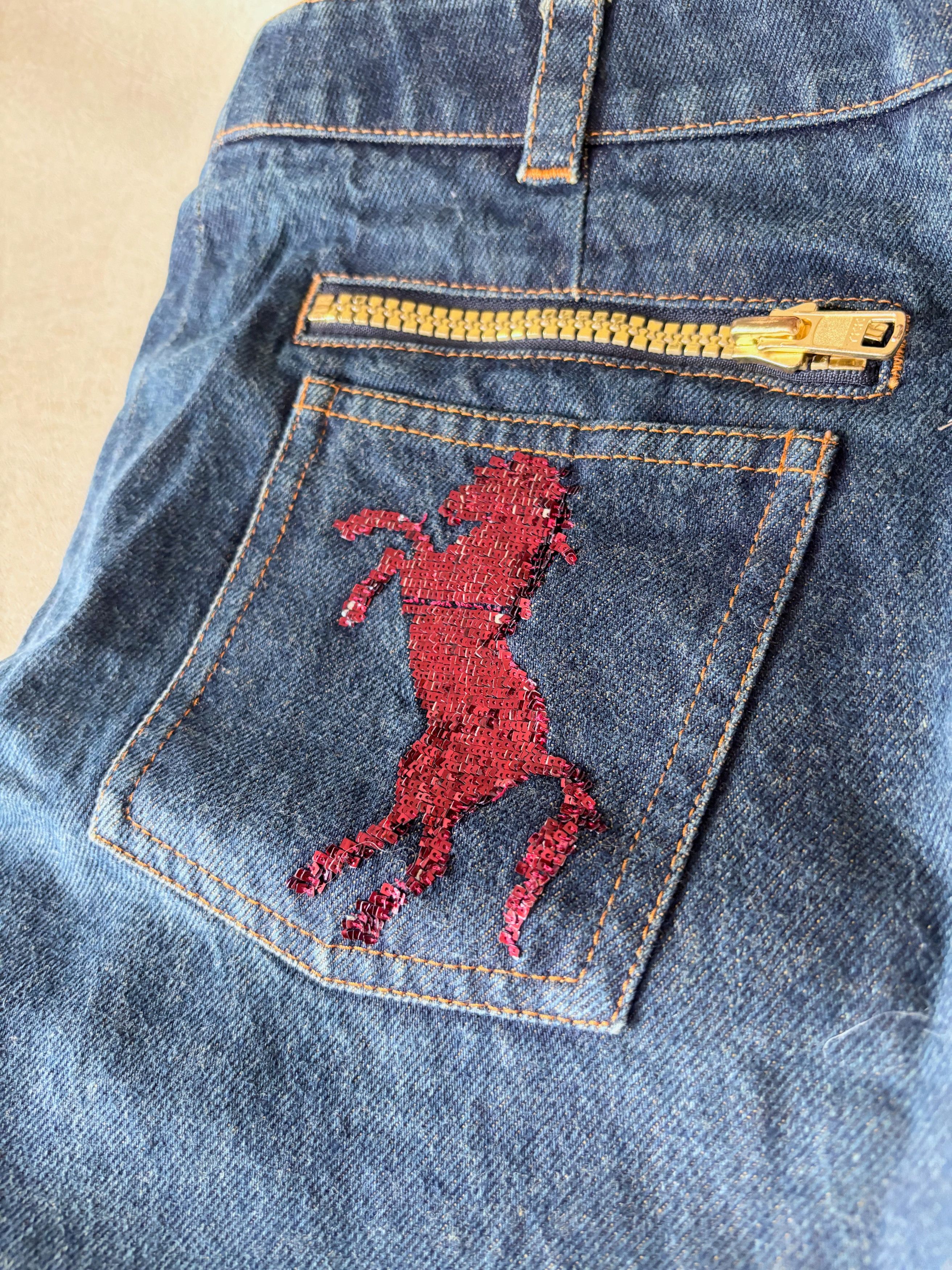 Chloe CHLOÉ Jean Cheval Brodé Size 27" / US 4 / IT 40 - 2 Thumbnail