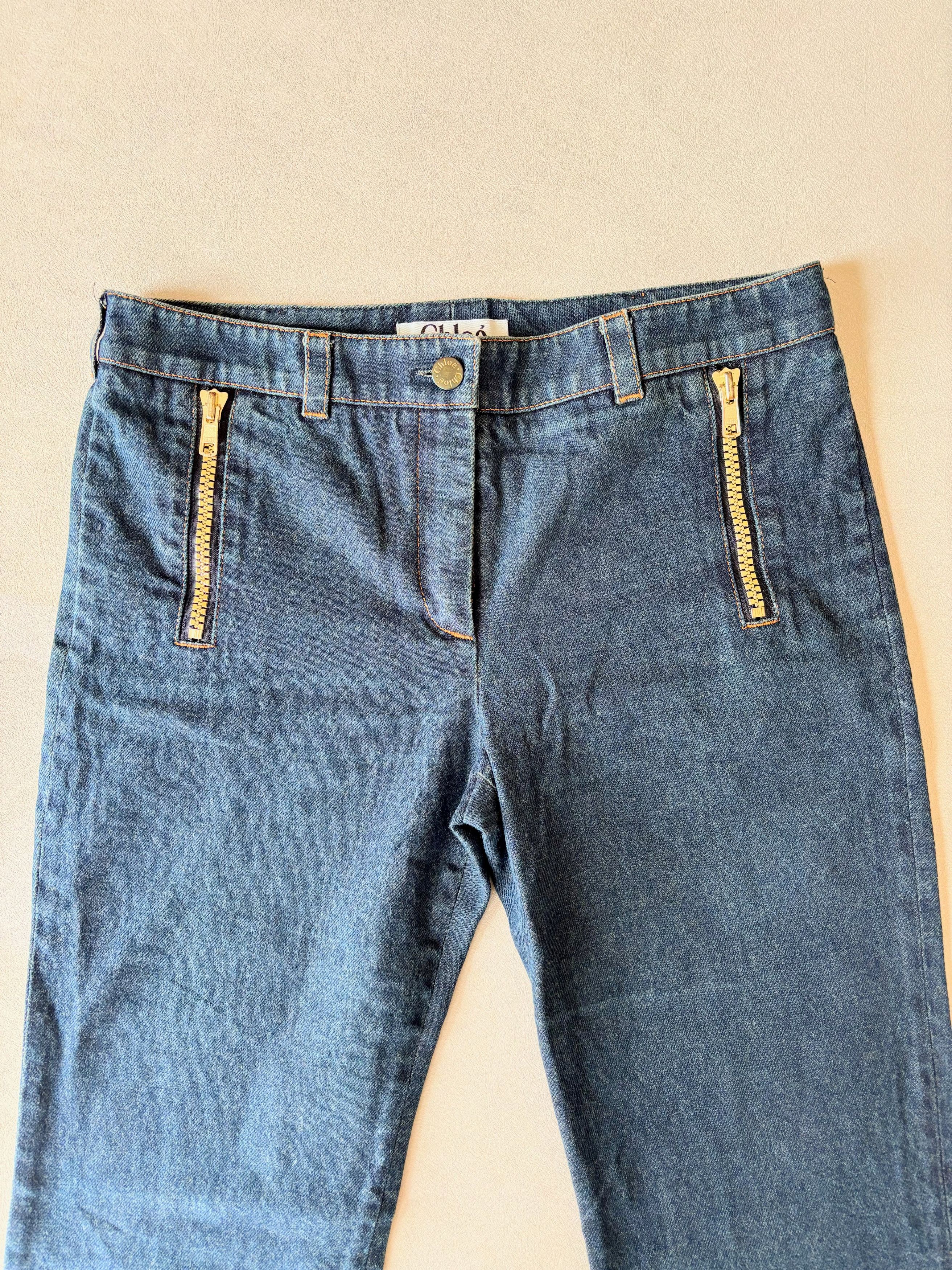 Chloe CHLOÉ Jean Cheval Brodé Size 27" / US 4 / IT 40 - 5 Thumbnail
