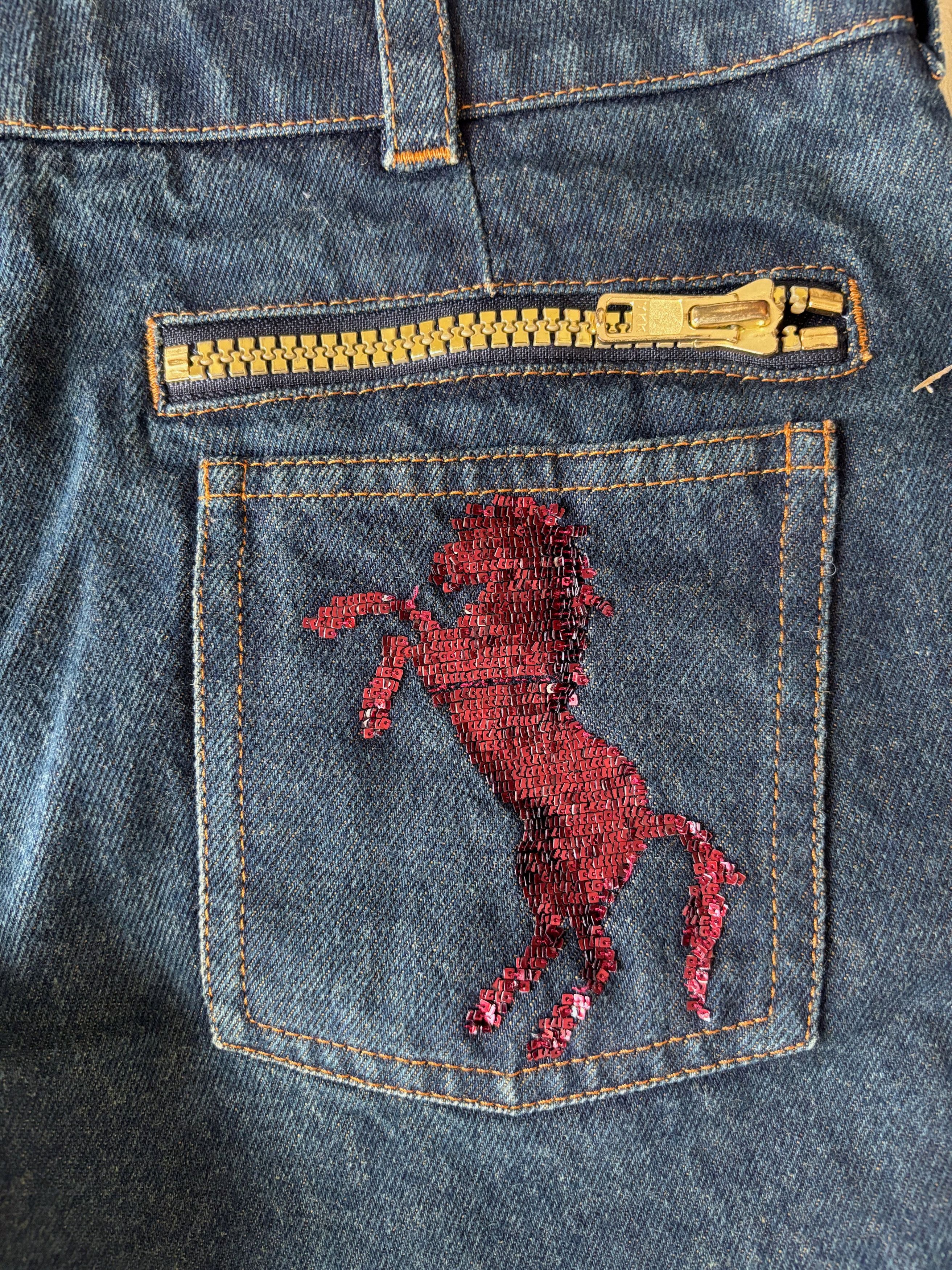 Chloe CHLOÉ Jean Cheval Brodé Size 27" / US 4 / IT 40 - 11 Thumbnail